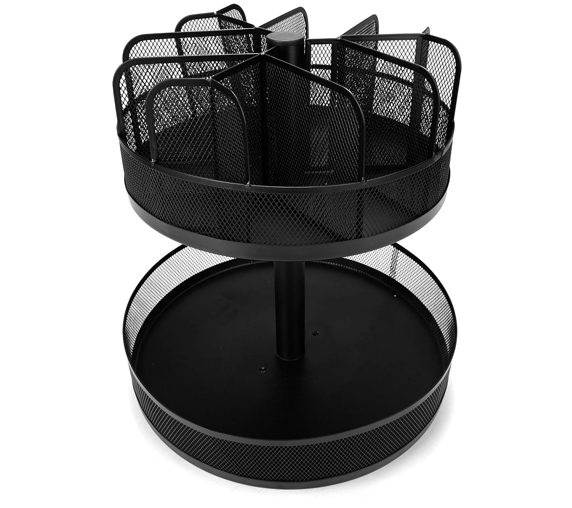 Mind Reader Anchor Collection, 2-Tier Lazy Susan Storage