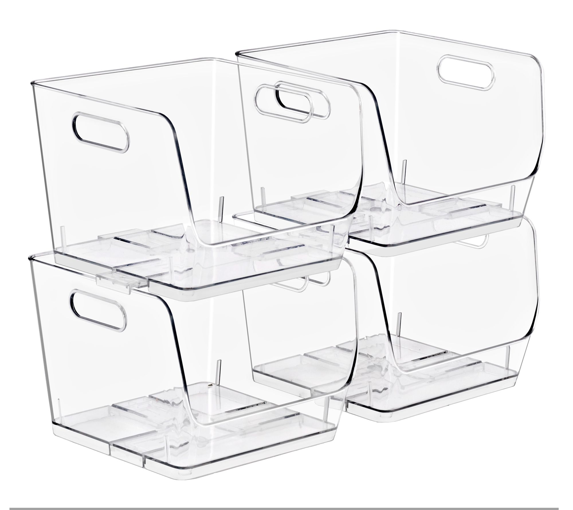Sorbus Set of 4 Medium Storage Bins