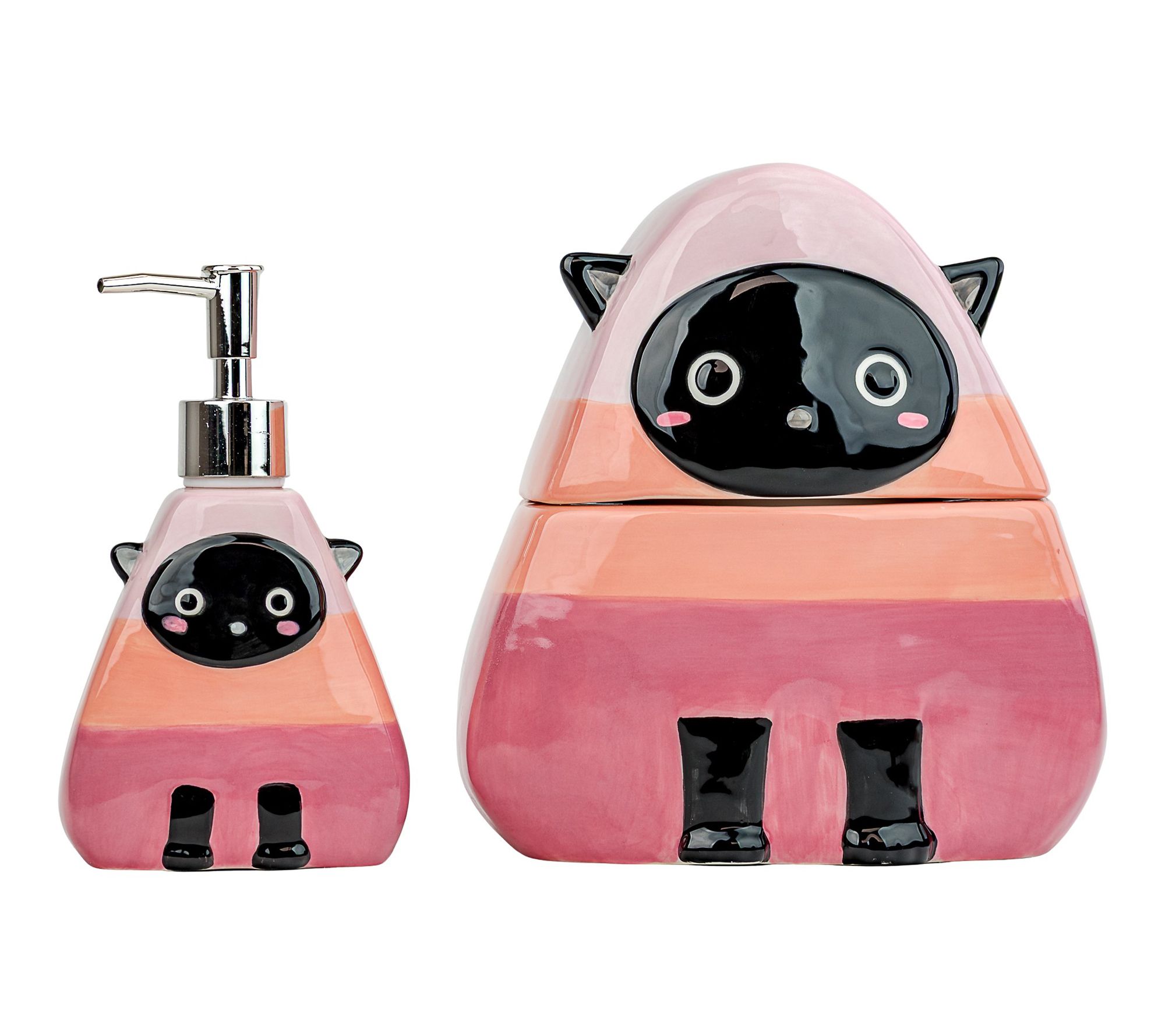 10 Strawberry Street Kitty Corn Counter Set