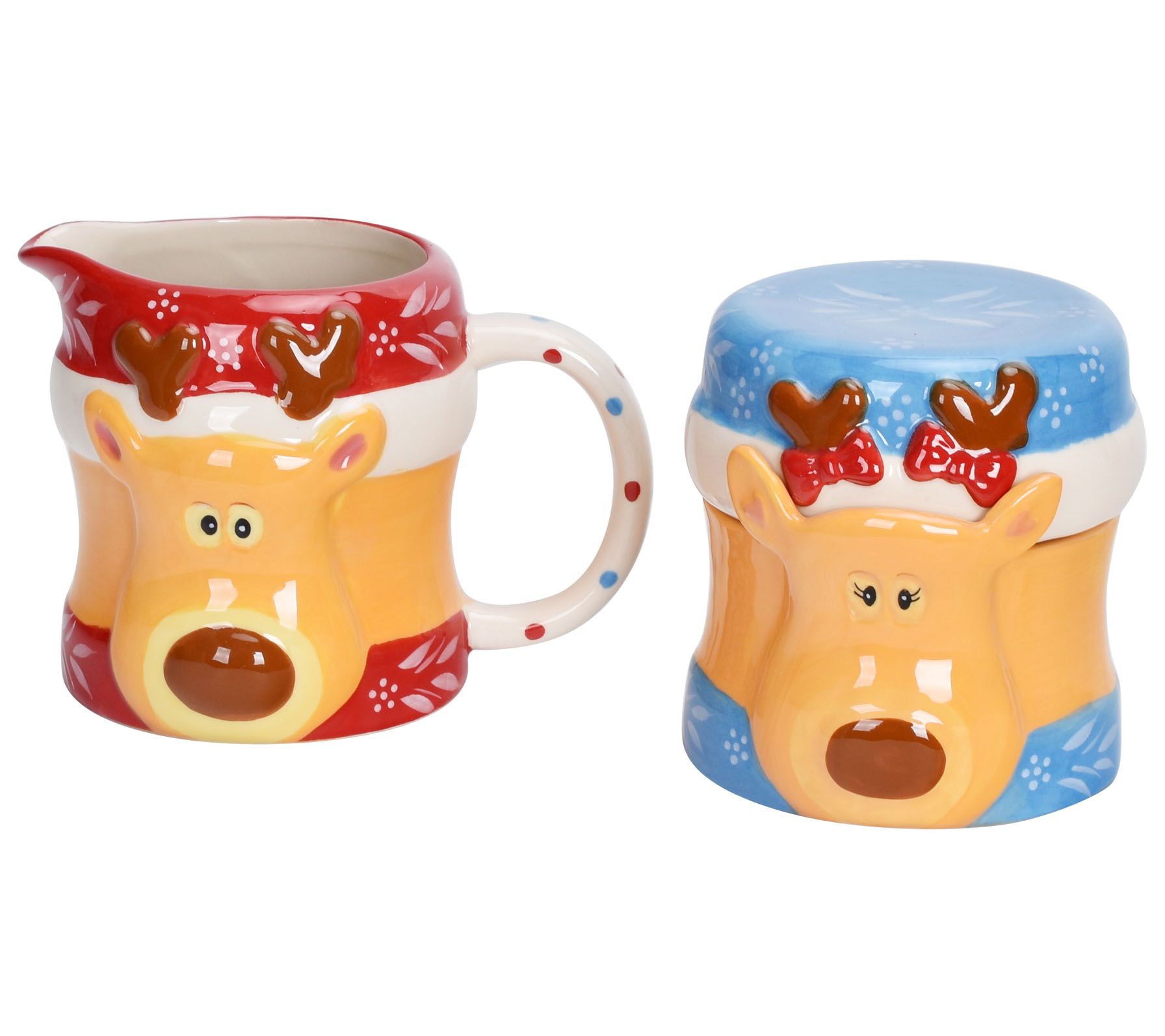 Temp-tations Seasonal Character Cream and SugarSet