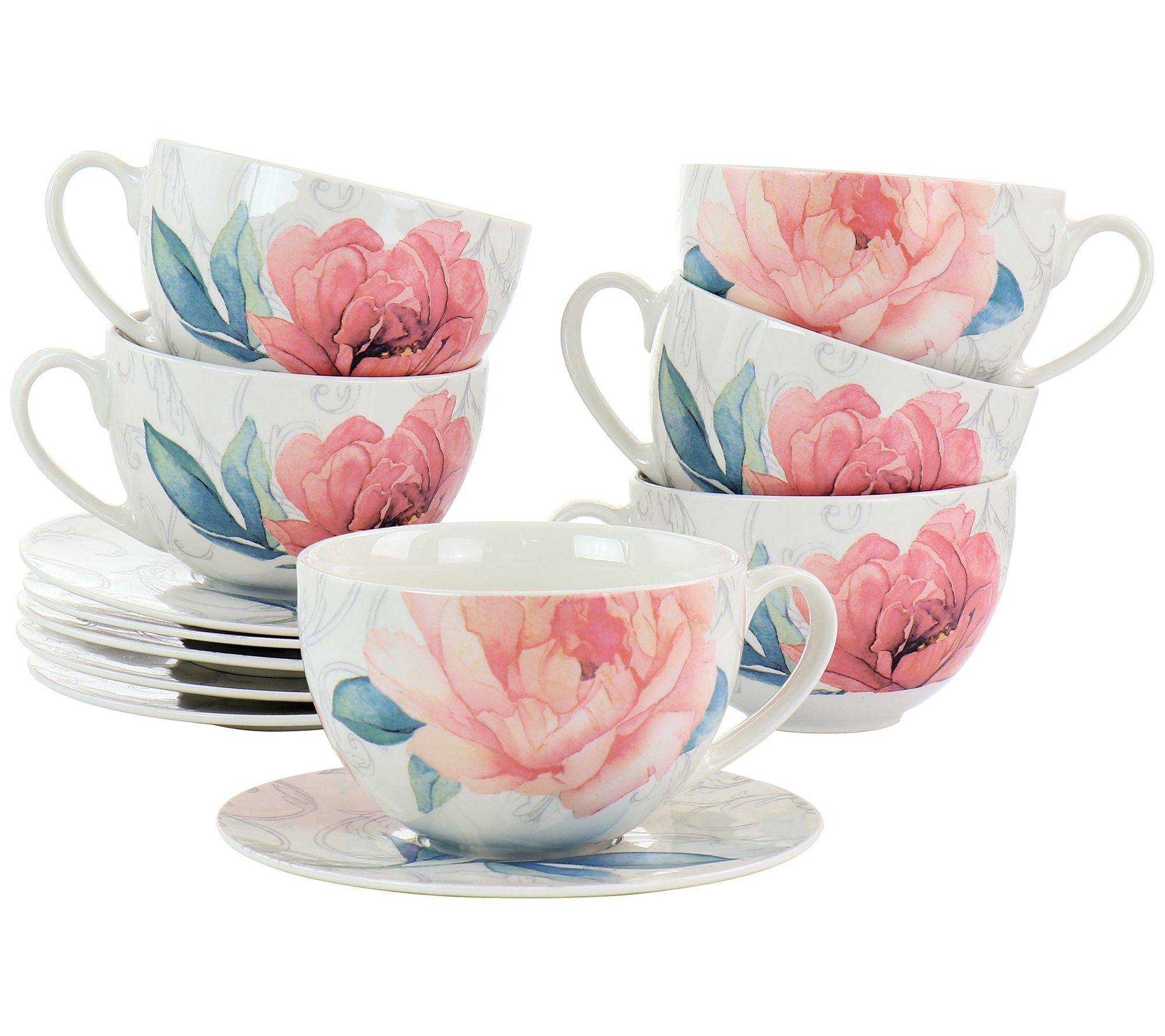 Philosophy Home Porcelain Coffee Cup and Saucer Set - My Star