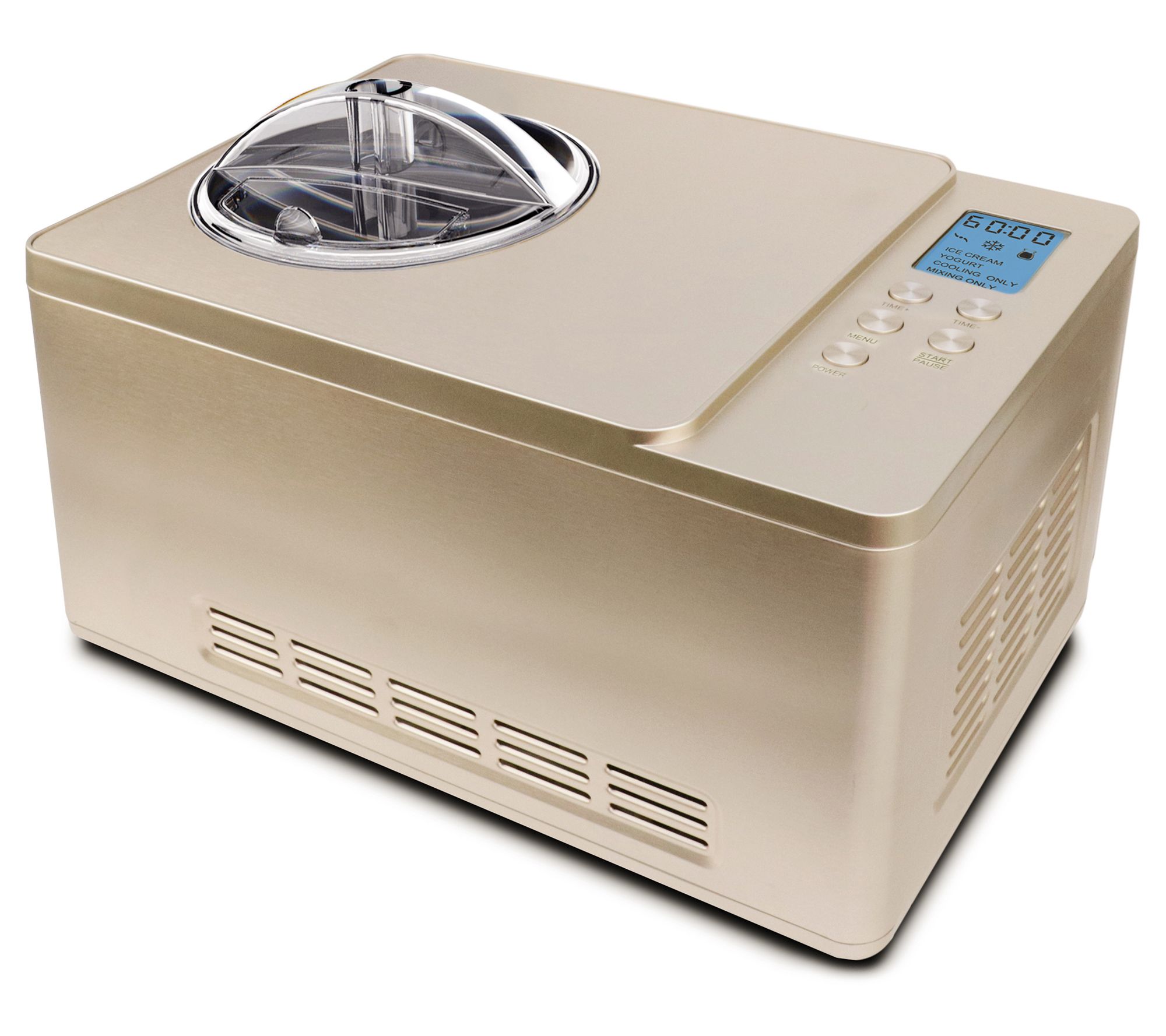 Whynter 2-Quart Gold Ice-Cream-and-Yogurt Maker