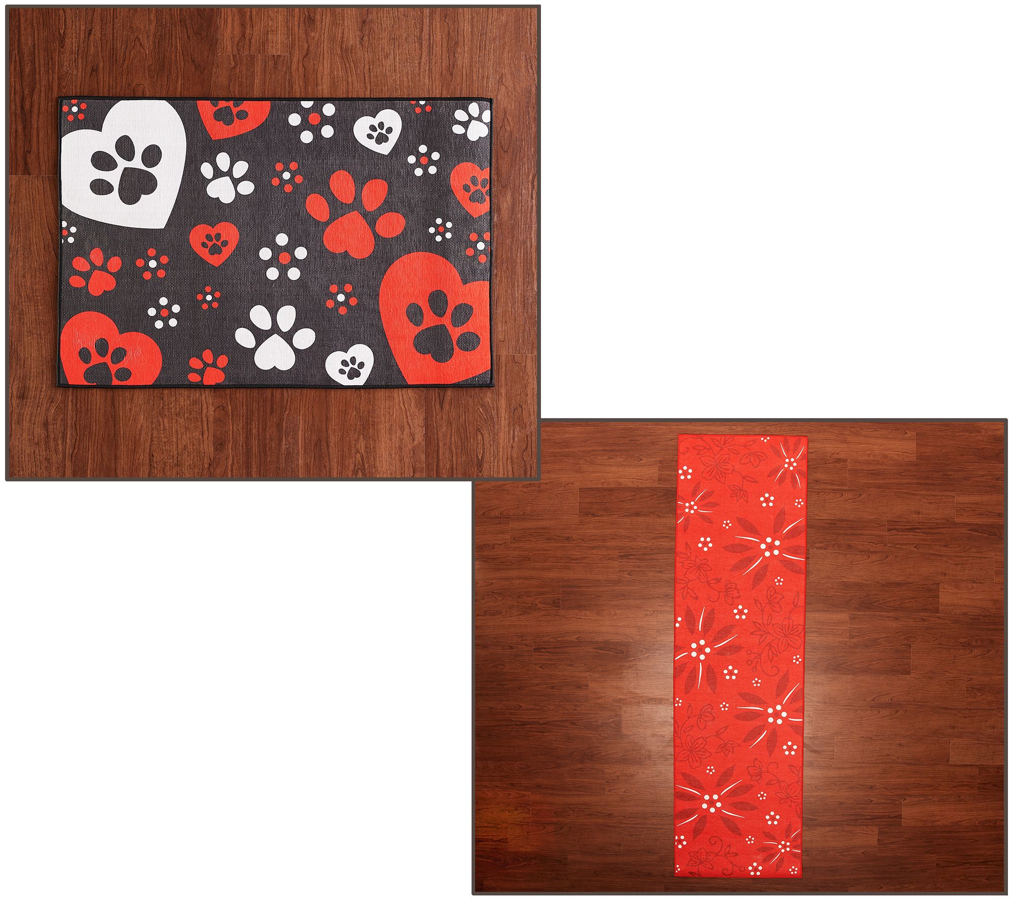 Temptations Choice of Washable Nonslip Kitchen Mat or Runner