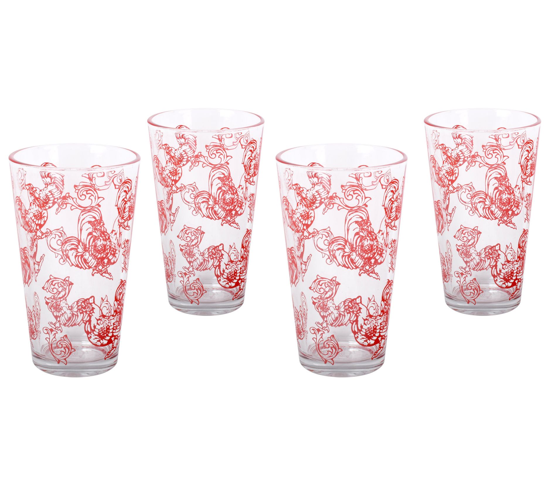 Mugs/Highball/Beer Glasses Pre-Designed Teach Love Inspire JoyJolt Aroma  Double Wall Insulated Glass, 13.5oz