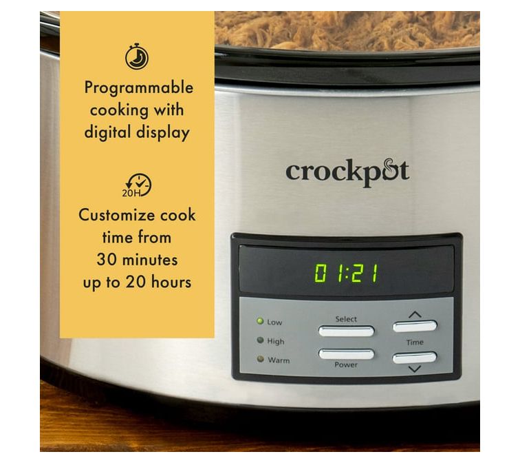 Crock Pot 6 Quart Choose-a-Crock Slow Cooker 