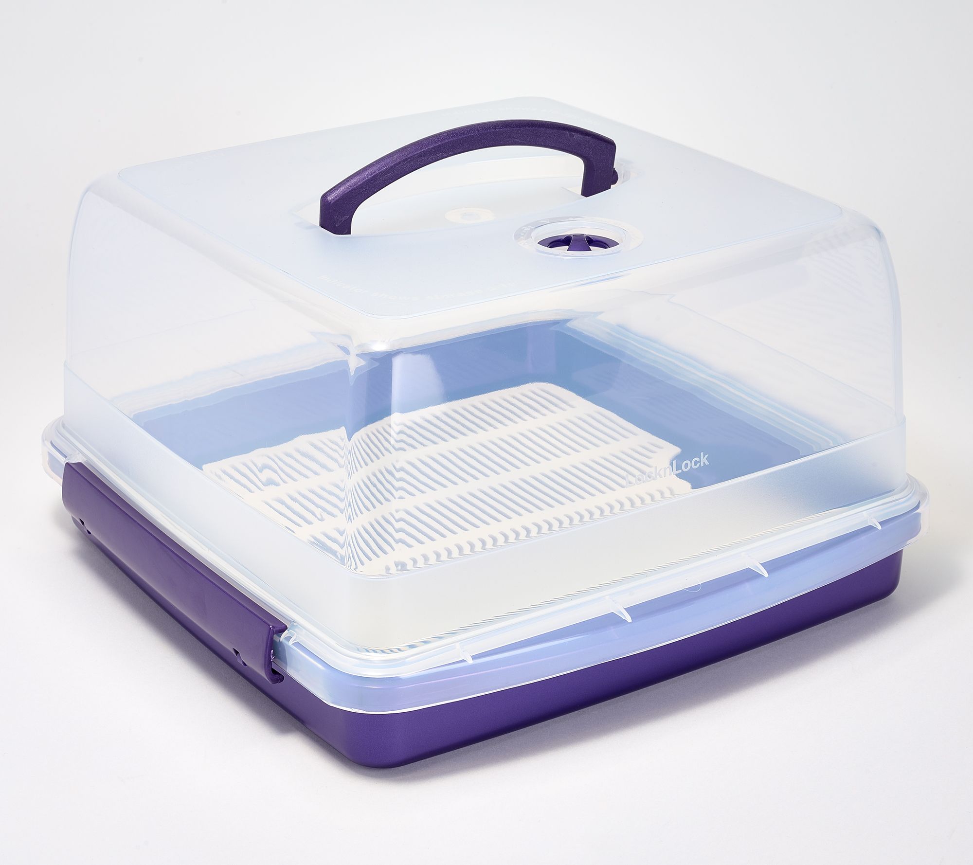 LocknLock Square Cake Carrier with Handle