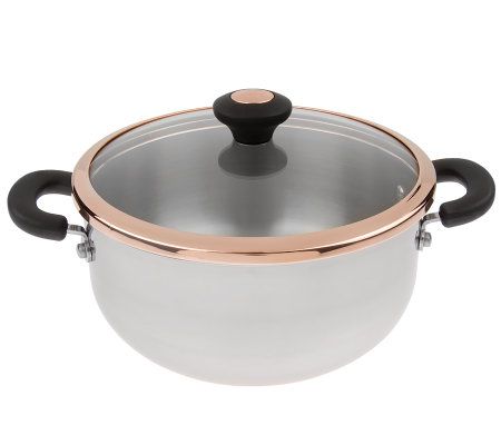 Good Grips Tri-Ply Stainless Steel 5 qt. Covered Casserole Dutch Oven