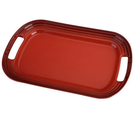 Le Creuset Stoneware Serving PlatterW/ Handles