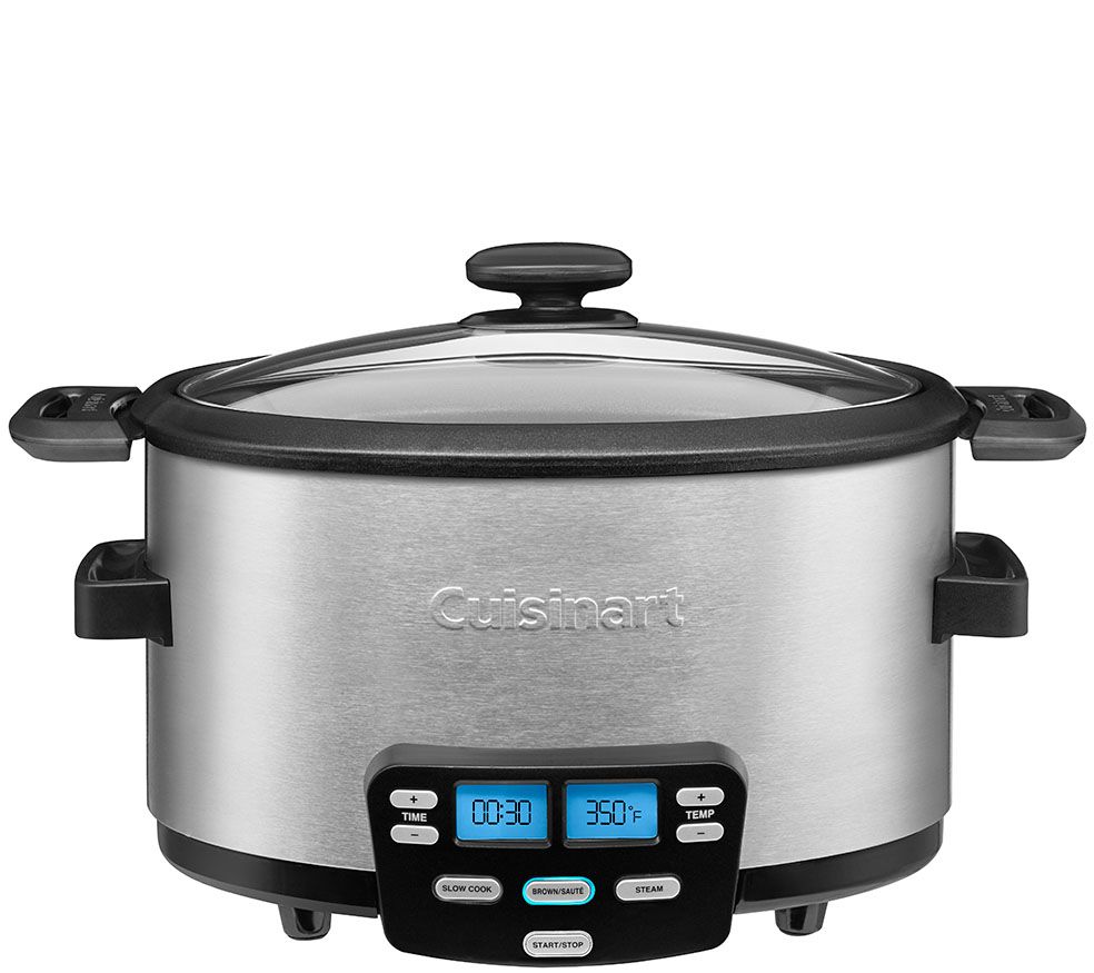 Elite Gourmet Casserole Slow Cooker with Locking Lid - Red, 3.5 qt - Pay  Less Super Markets