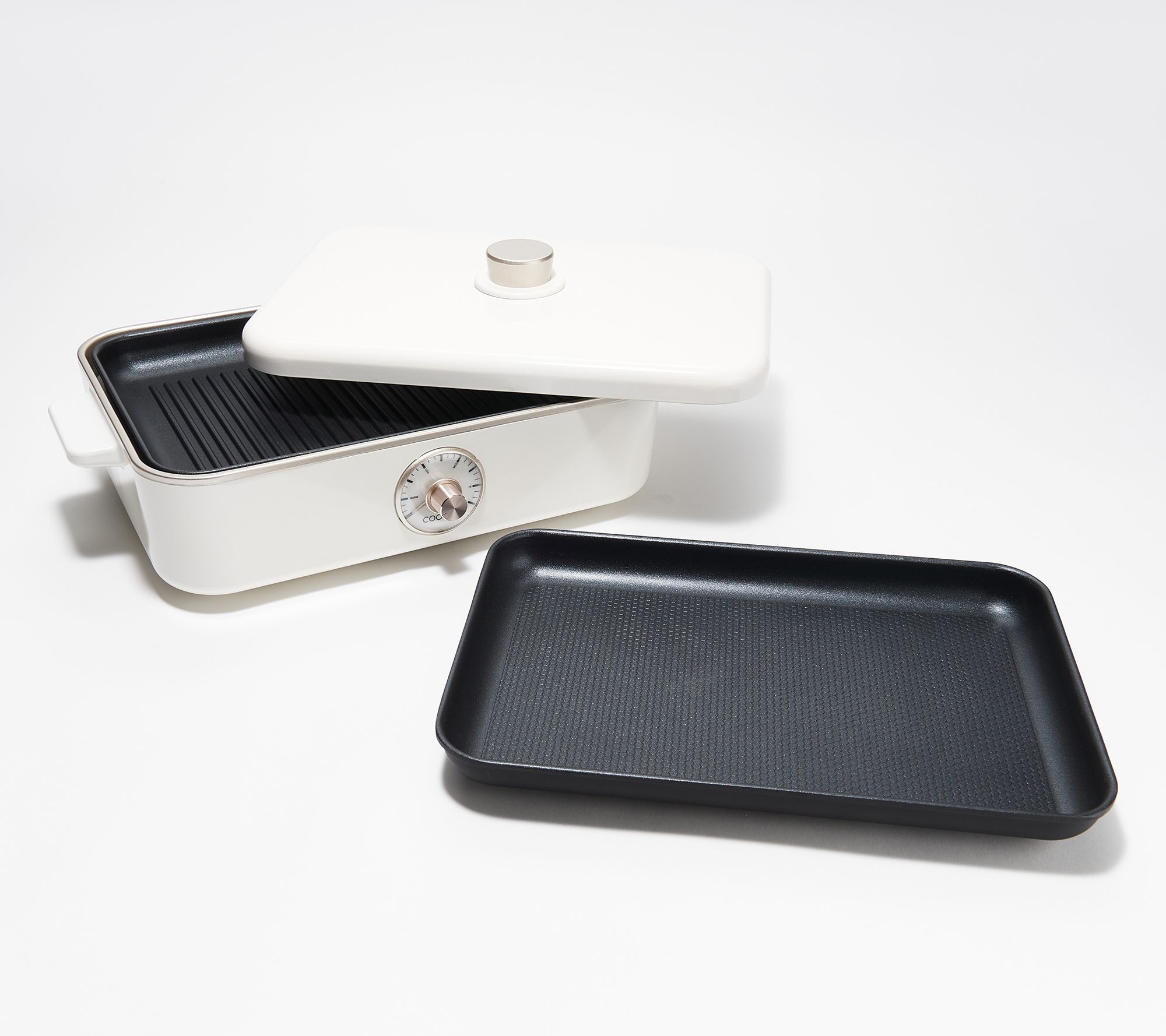 "As Is" CookIt by A4 Box Indoor Electric Nonstick Grill and Griddle