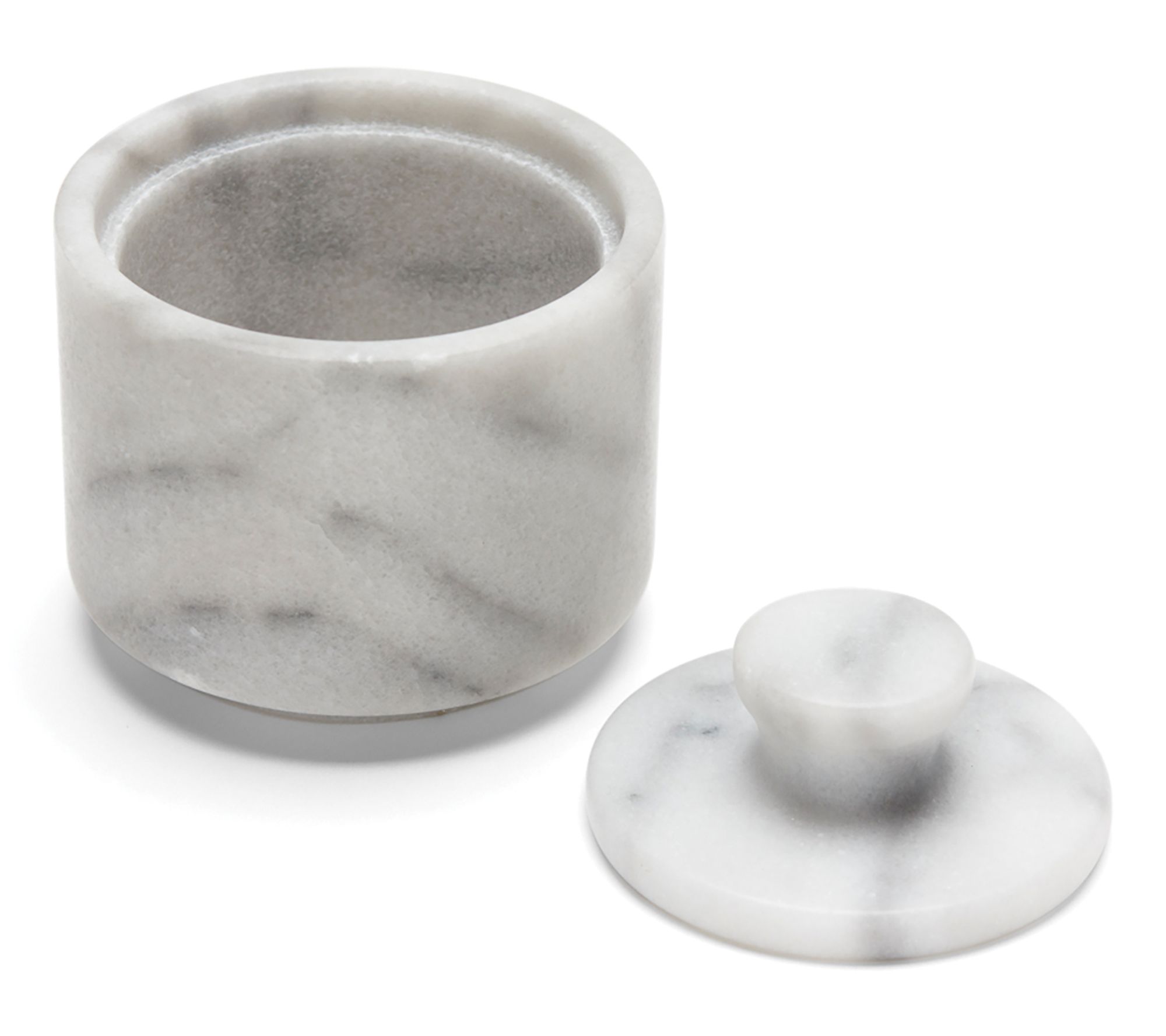 Fox Run White Marble Salt Cellar