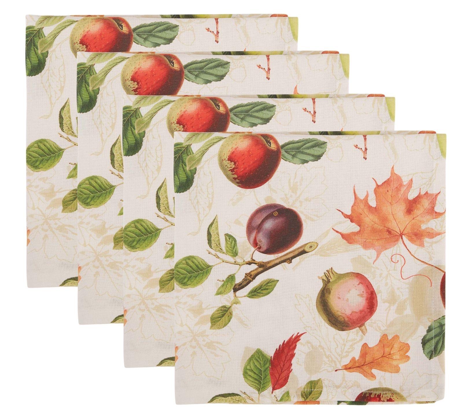 Design Imports Set/4 Orchard Botanical PrintedNapkins