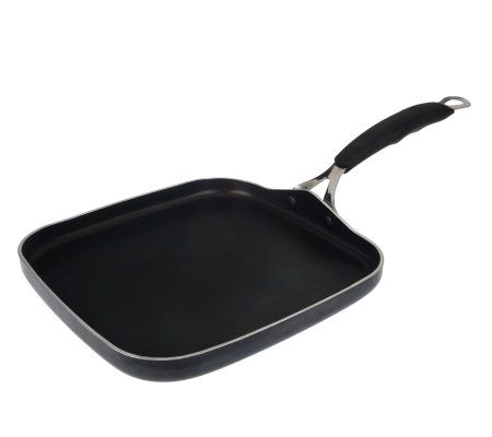 Gordon Ramsay PorcelainEnamel Nonstick Square Frypan & Griddle Set 