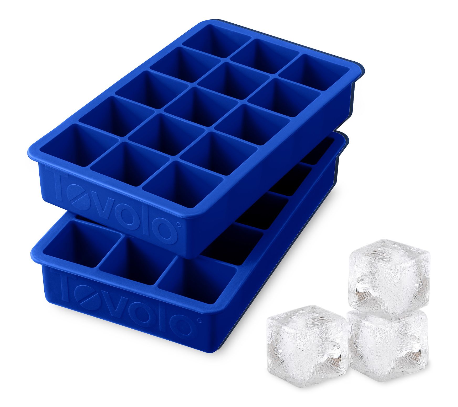 Tovolo Set of 2 Perfect Cube Ice Trays