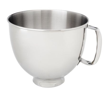 6-Quart Stainless Steel Bowl w/Handle + Accessory Pack, KitchenAid