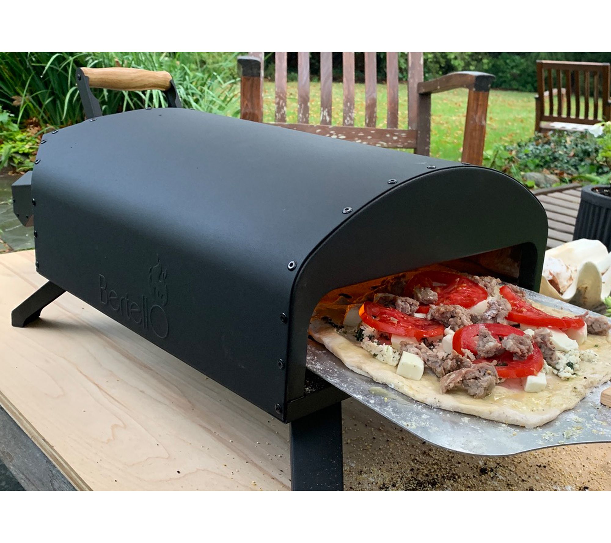 Bertello Wood or Charcoal Fueled Pizza Oven