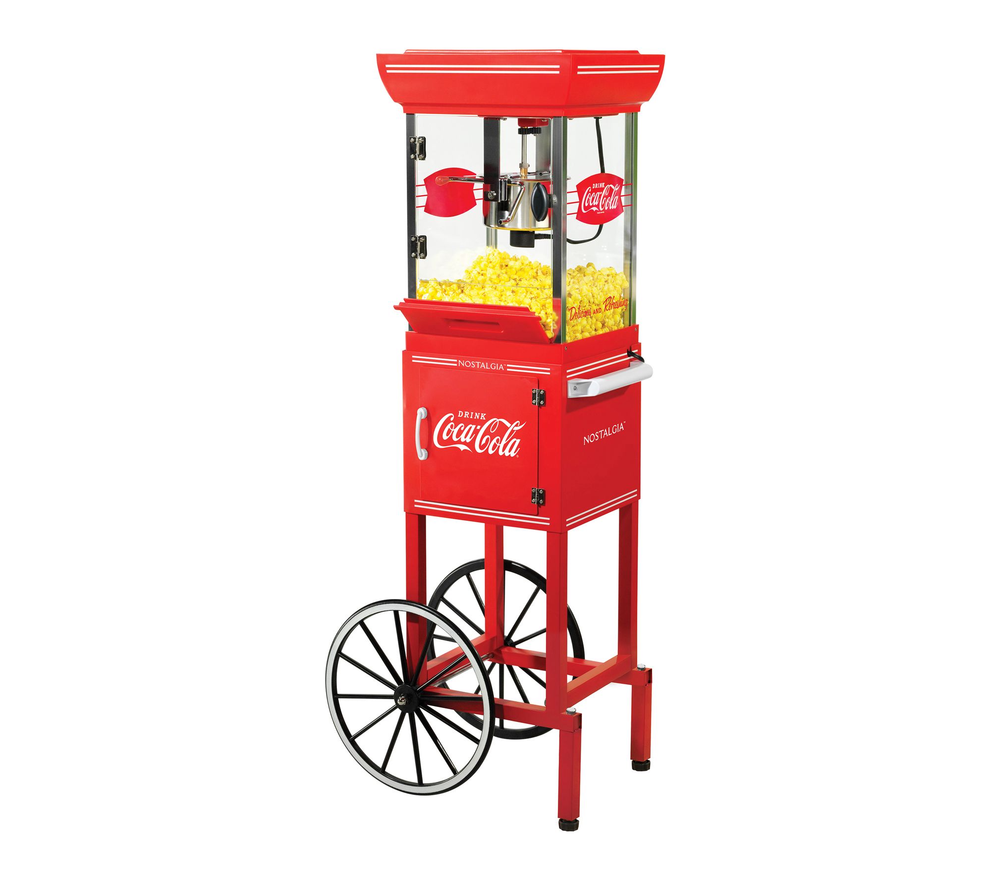 Nostalgia Coca-Cola 2.5-oz Kettle Popcorn Cart