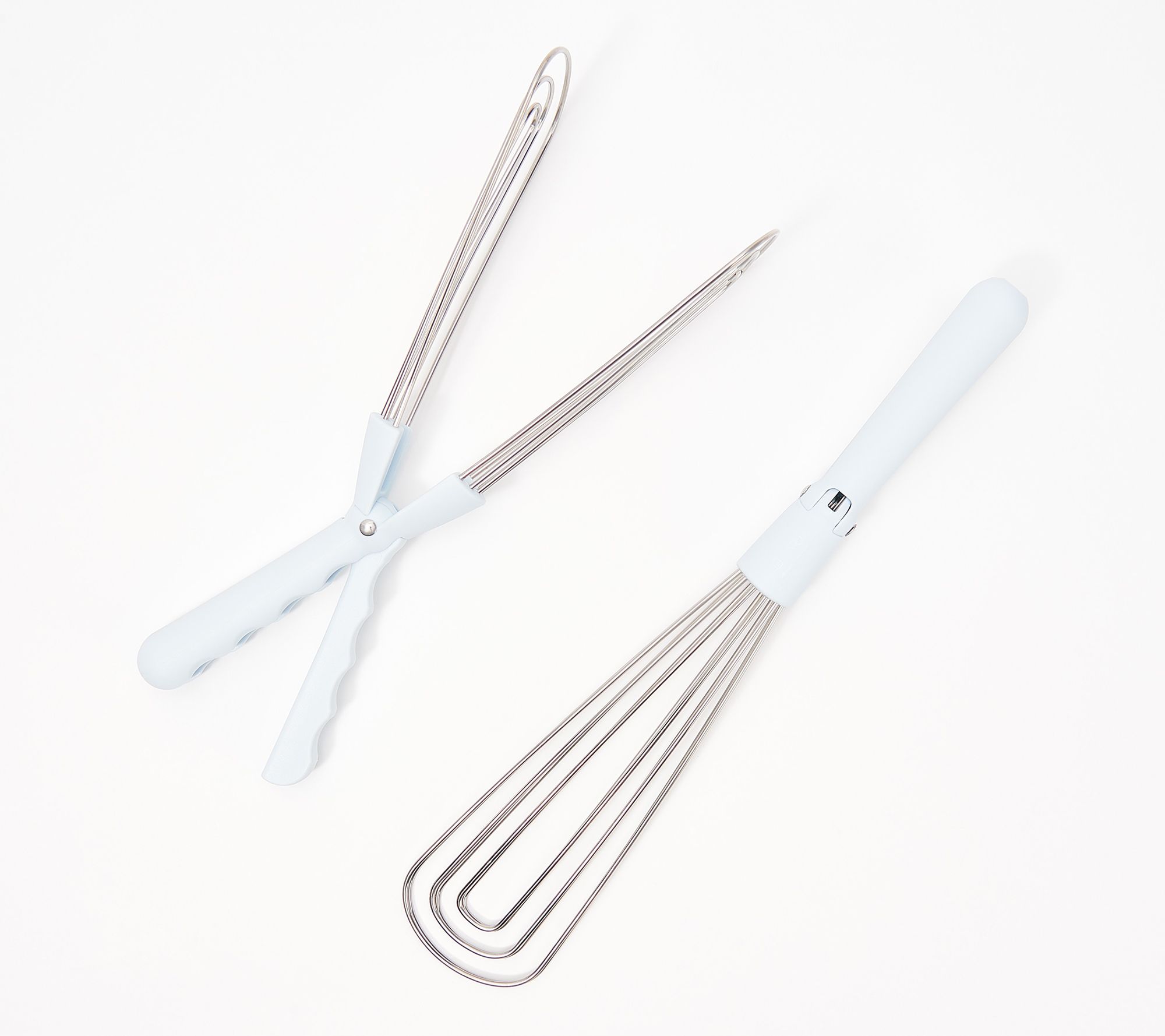2-Piece Stainless Steel Tongs Set