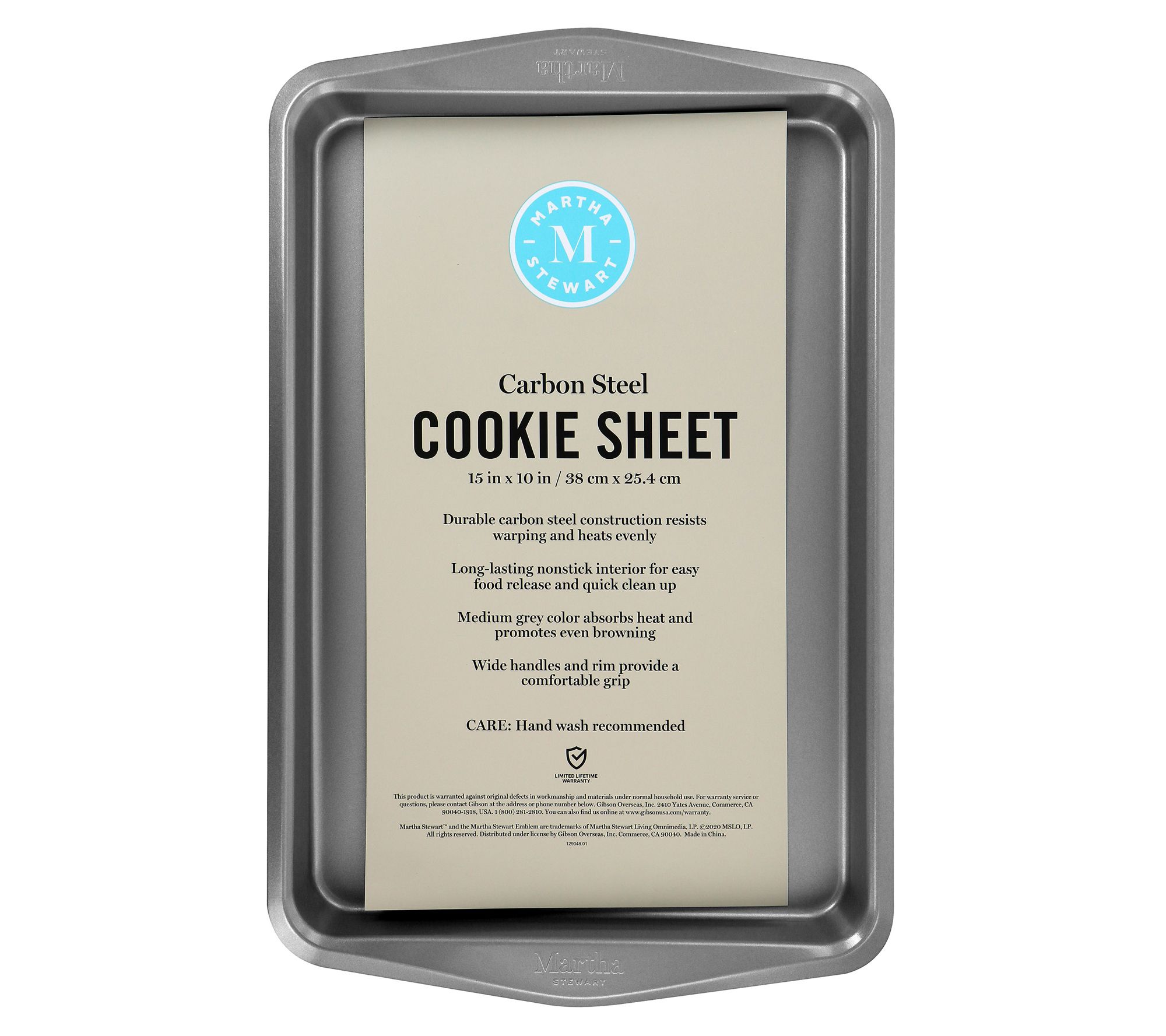 Martha Stewart 15 Carbon Steel Cookie Sheet