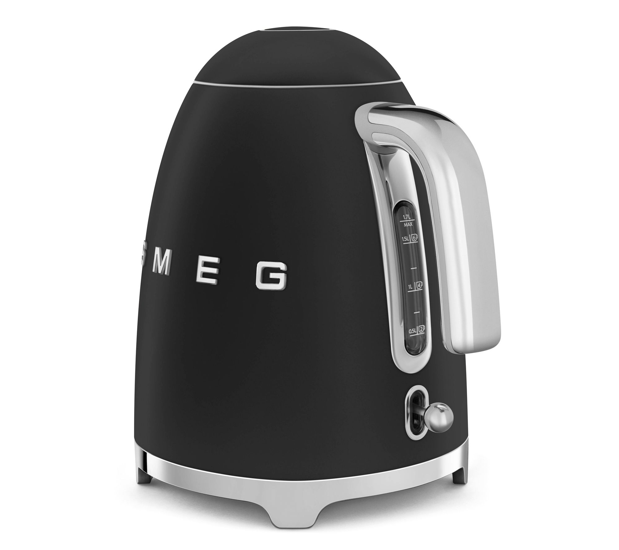 SMEG Silver Retro-Style Electric Kettle, 1.7 L, CA/US SMEG