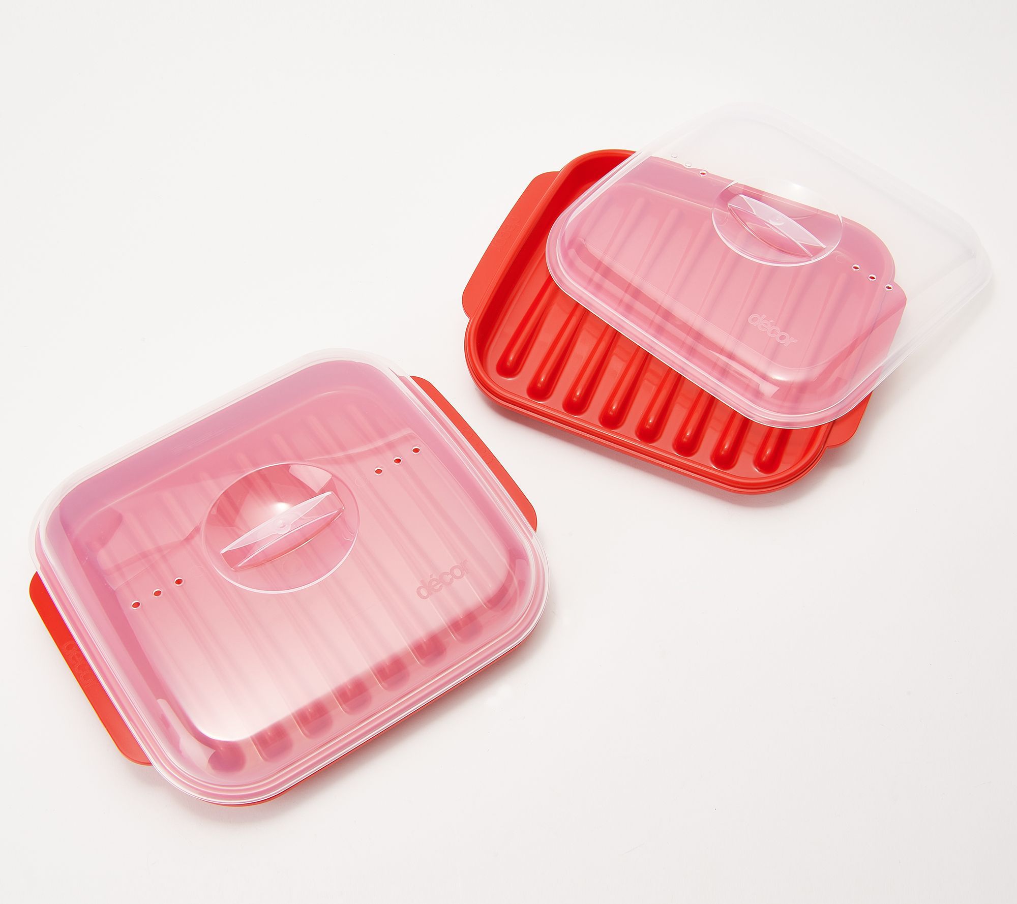 Compact Bacon Tray with Lid