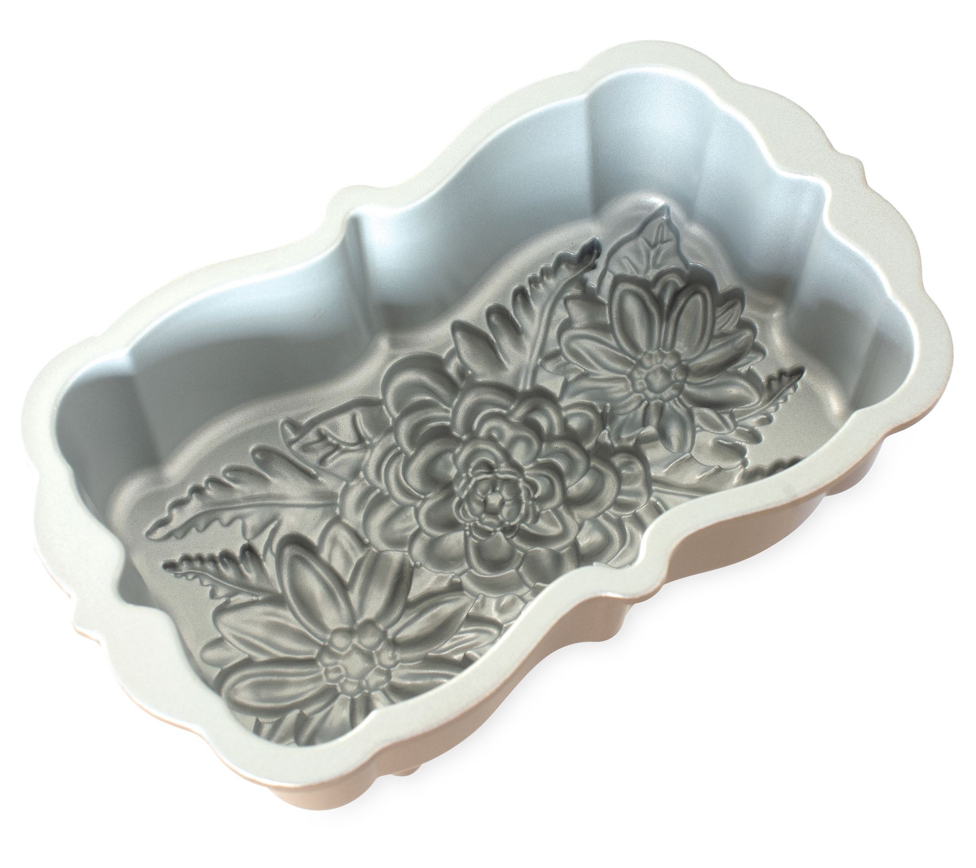 Nordic Ware Wildflower Loaf Pan Bundle on QVC 