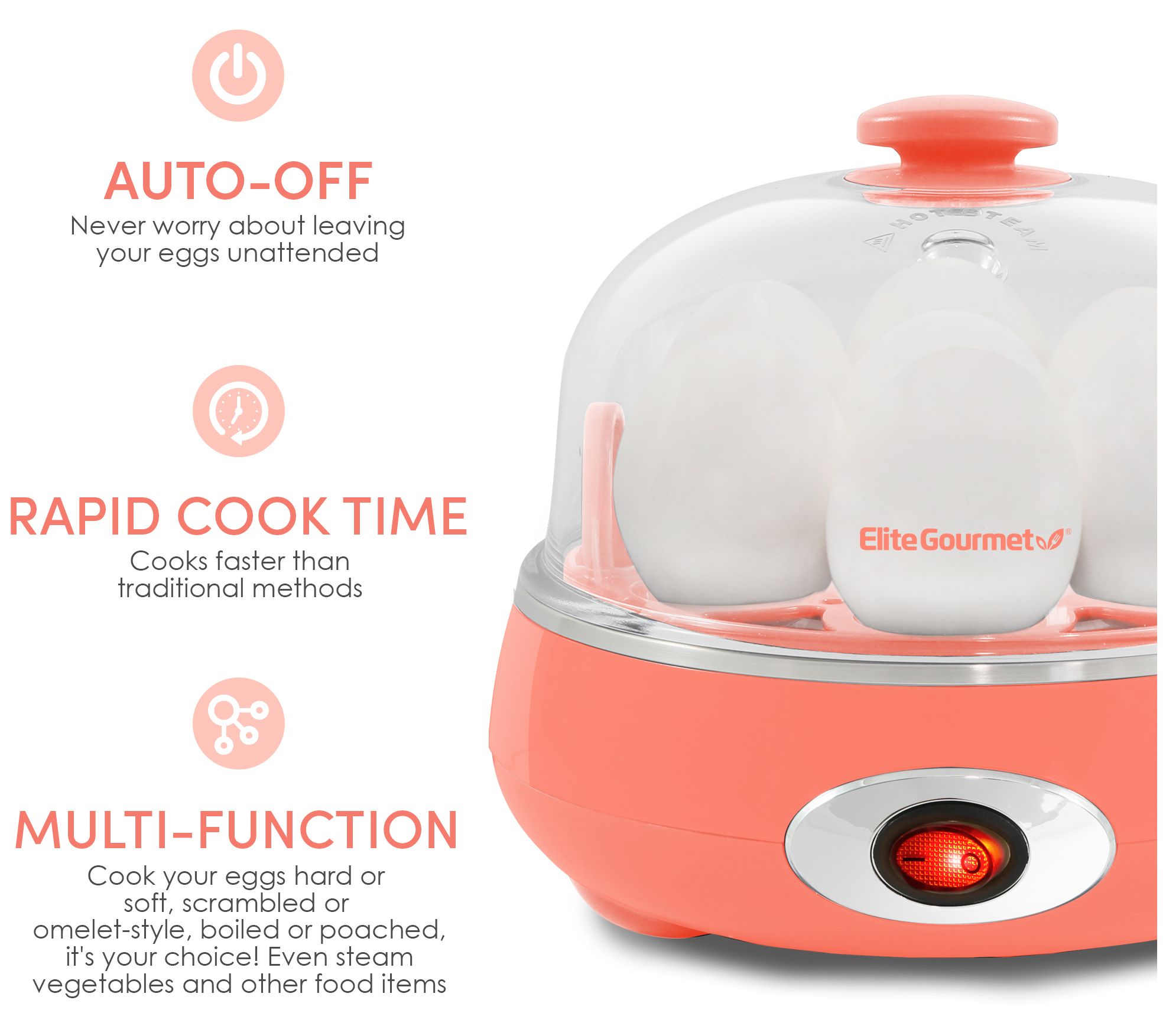 The Top-Rated Elite Gourmet Egg Cooker Is 50% Off on