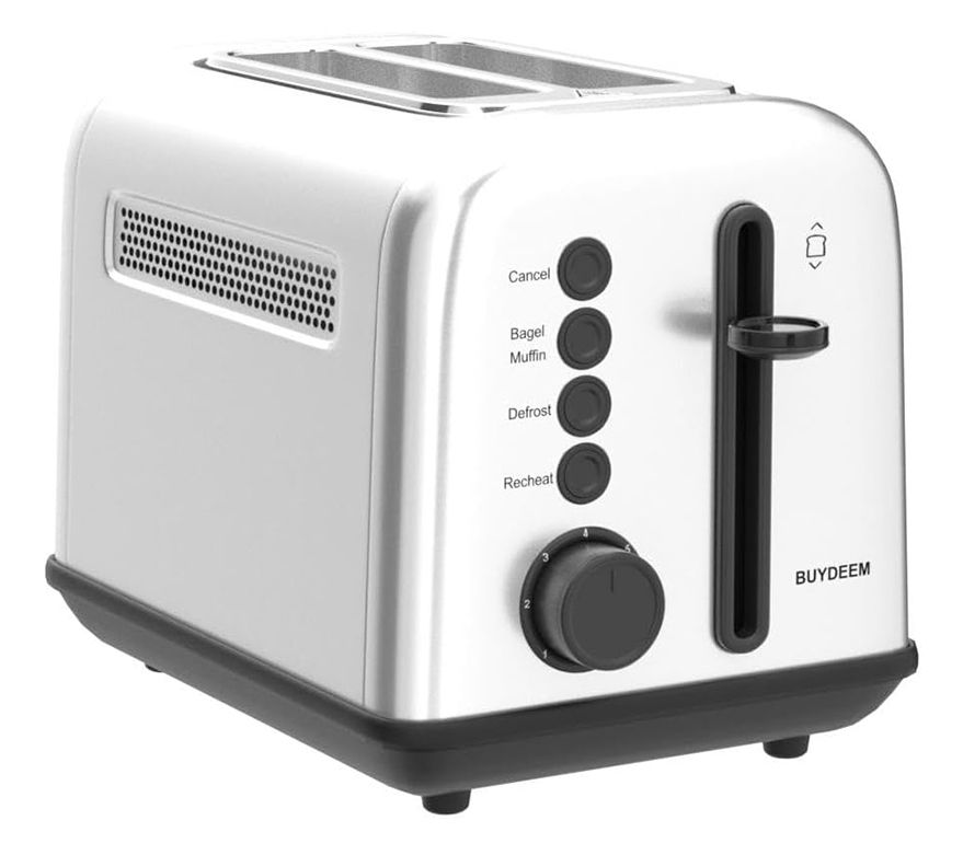 BUYDEEM Extra Wide 2-Slot  Toaster