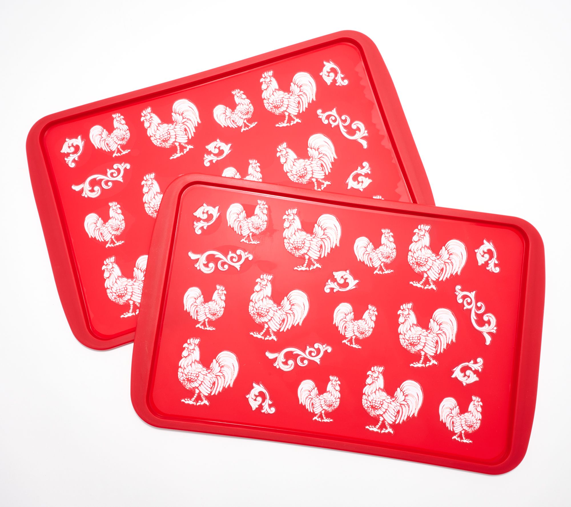 "As Is" Temp-tations Set of 2 Silicone Baking Boards