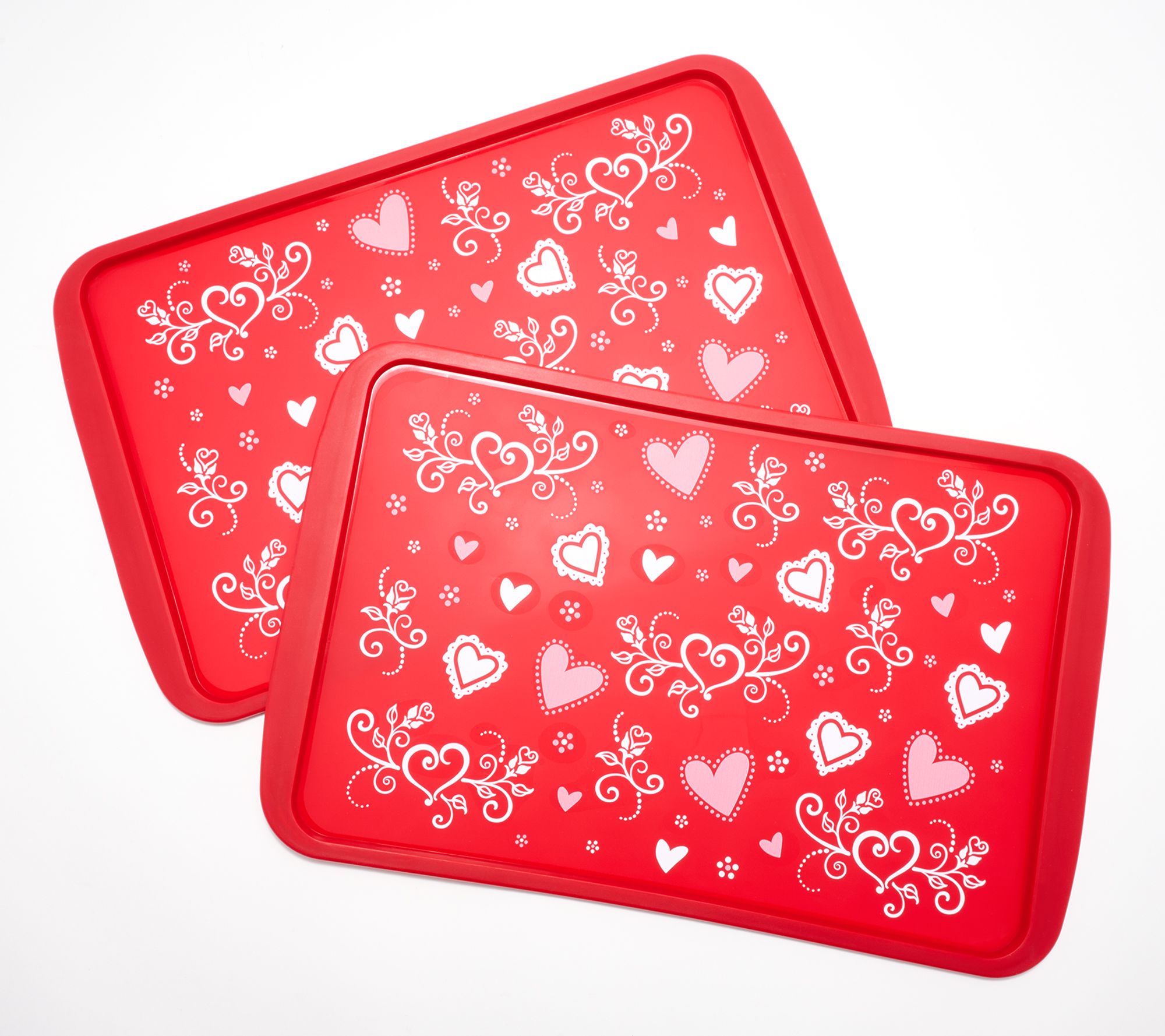 "As Is" Temp-tations Set of 2 Silicone Baking Boards