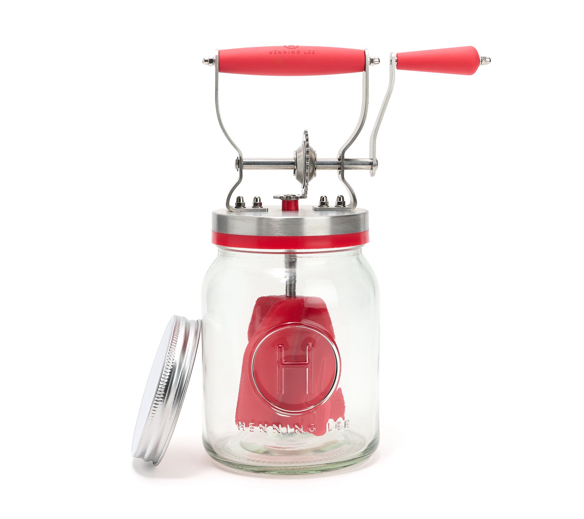 Henning Lee 32-oz Manual Butter Churner w/ Storage Lid