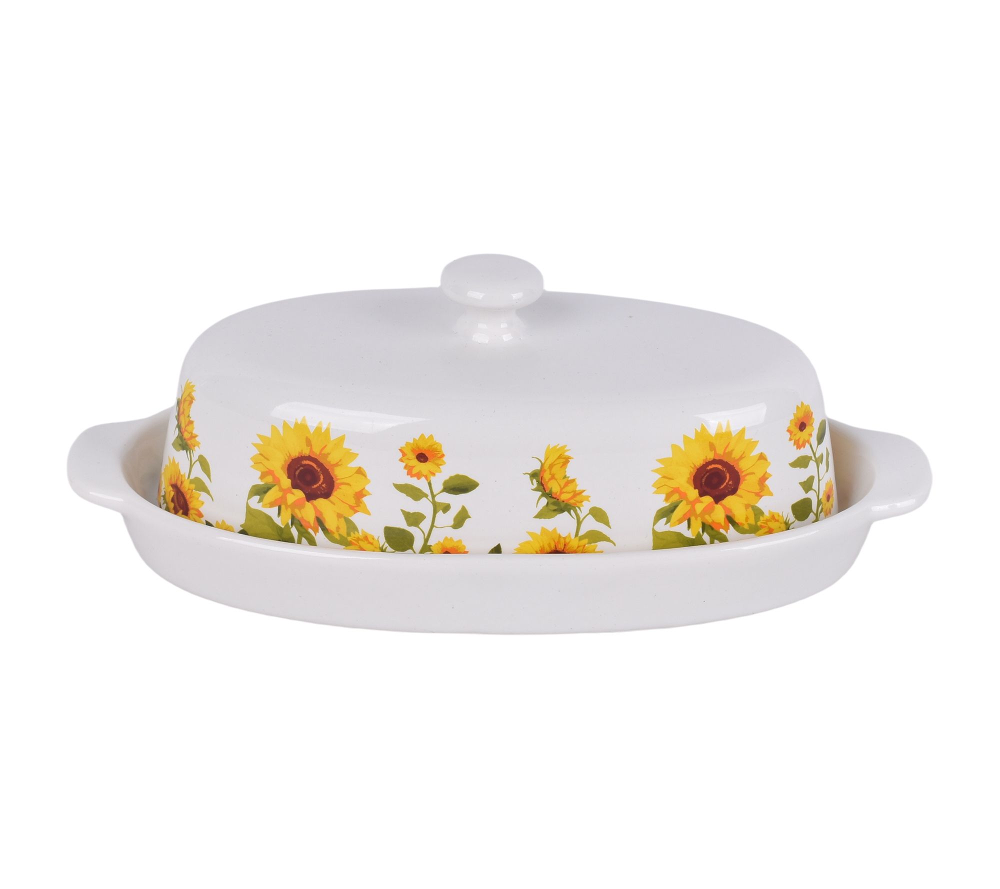 "As Is" Temp-tations Seasonal Lidded Butter Dish