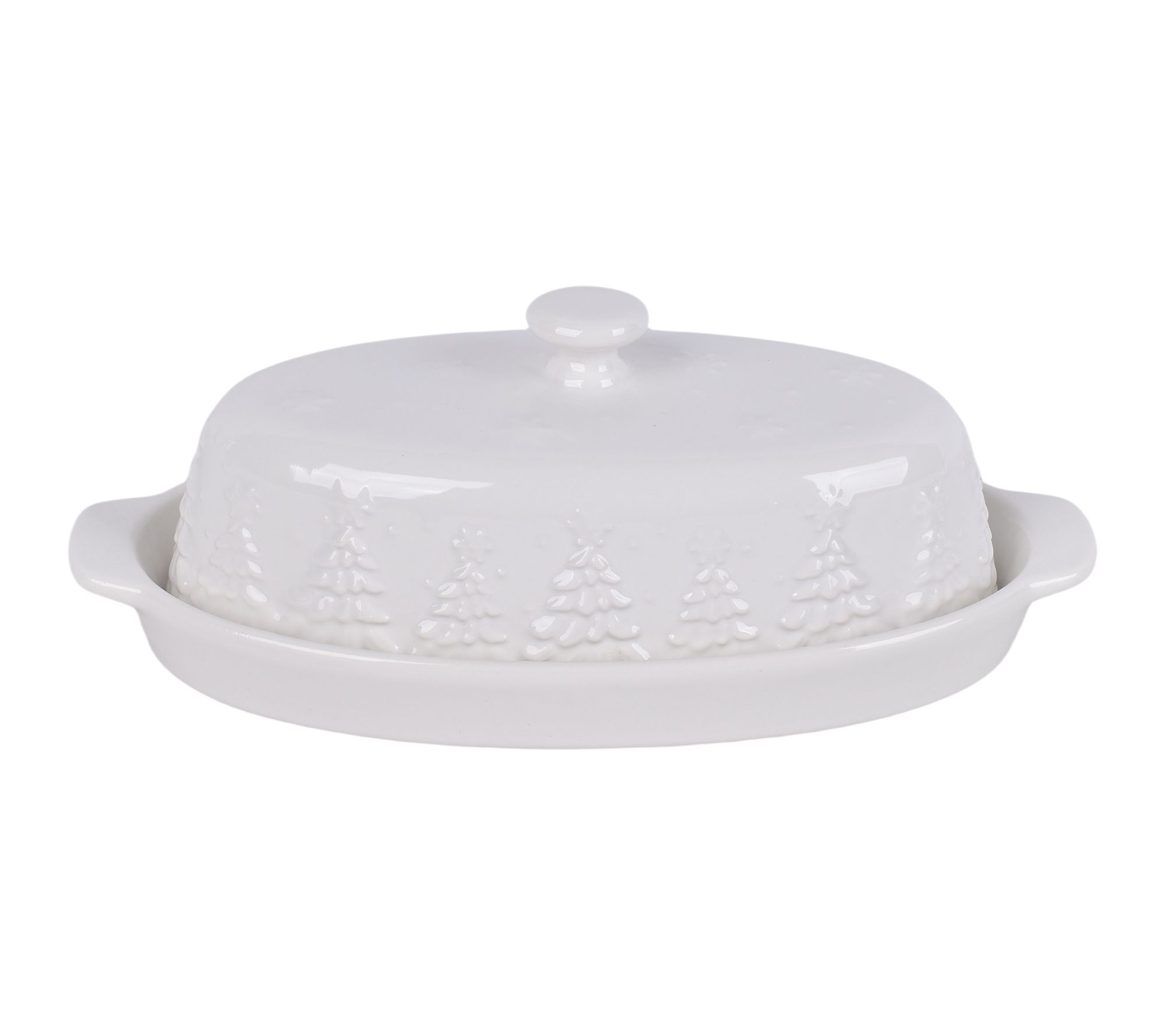 "As Is" Temp-tations Seasonal Lidded Butter Dish