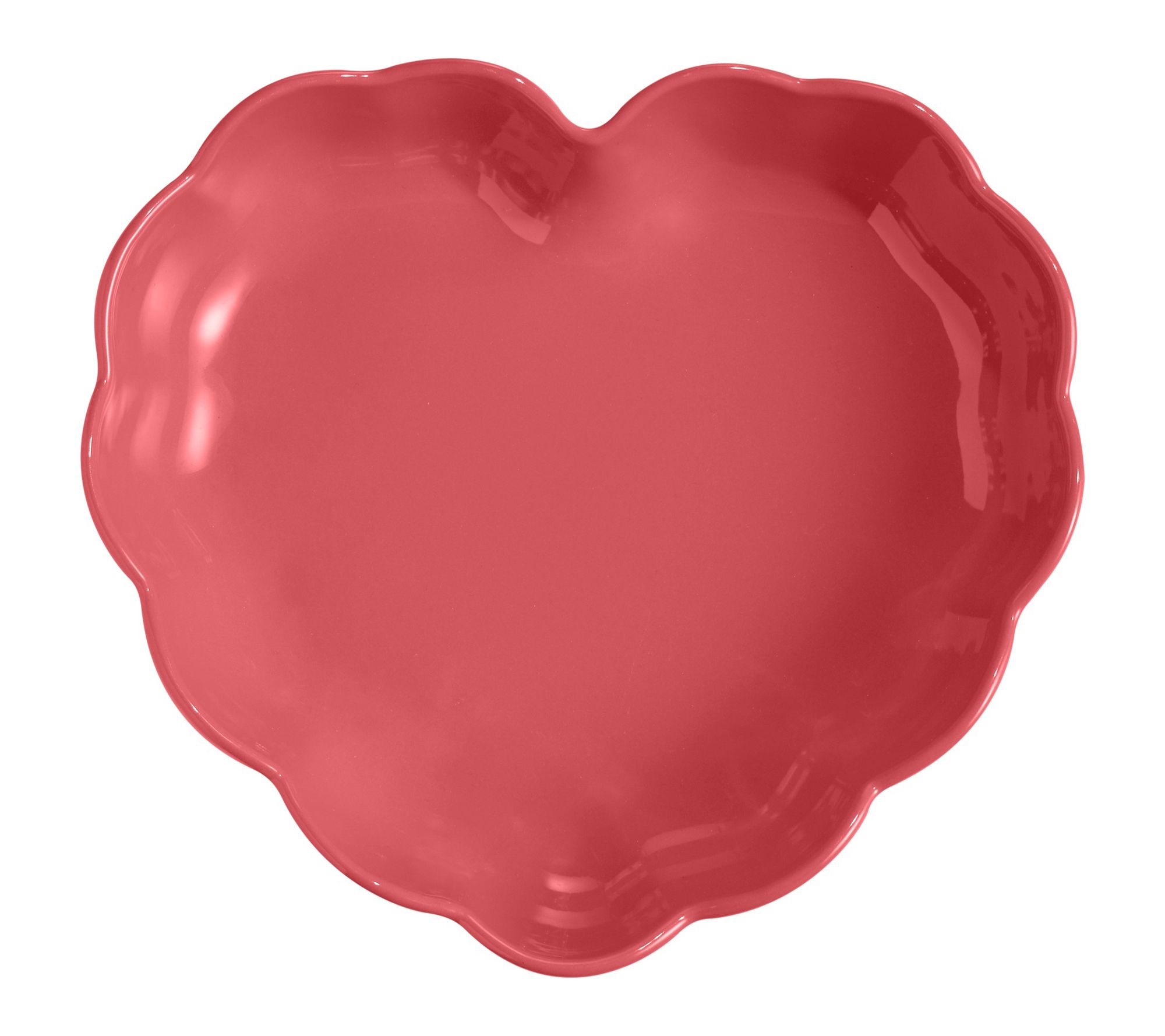 Emile Henry, USA Madeleine Heart Shaped Cake Dish
