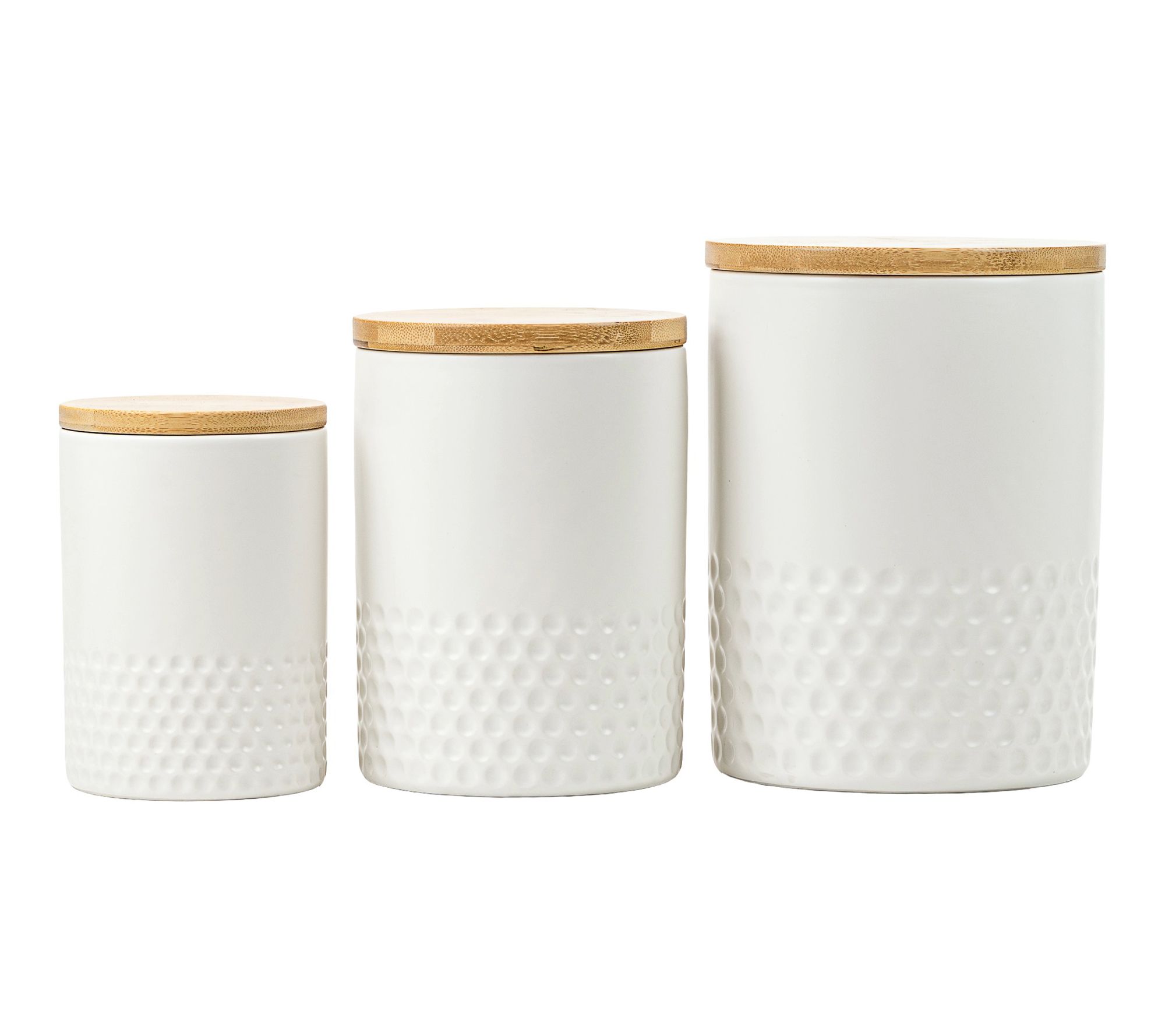  10 Strawberry Street 3-Piece Everyday Kitchen Canister Set