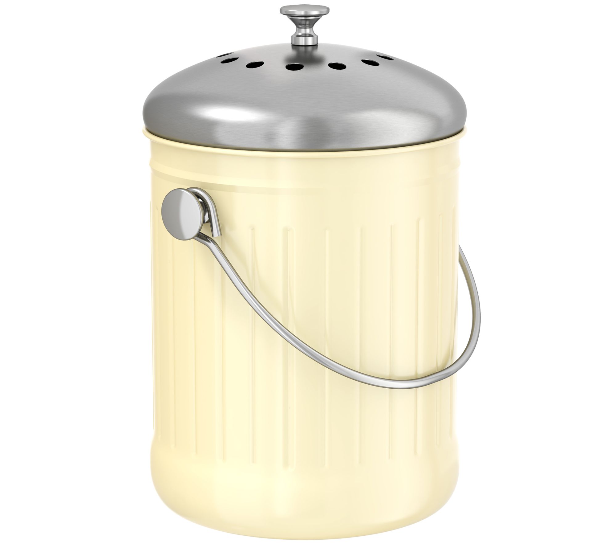Itouchless 1 3 Gallon Kitchen Compost Bin Qvc Com