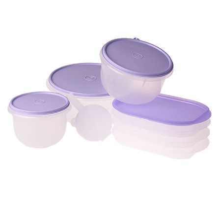 Tupperware 5 Piece Refrigerator Storage Set - QVC.com