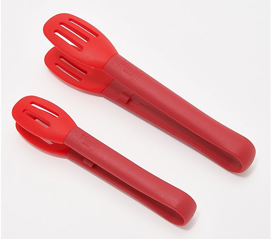 Mad Hungry 2-Piece Slotted Spurtle Tong Set