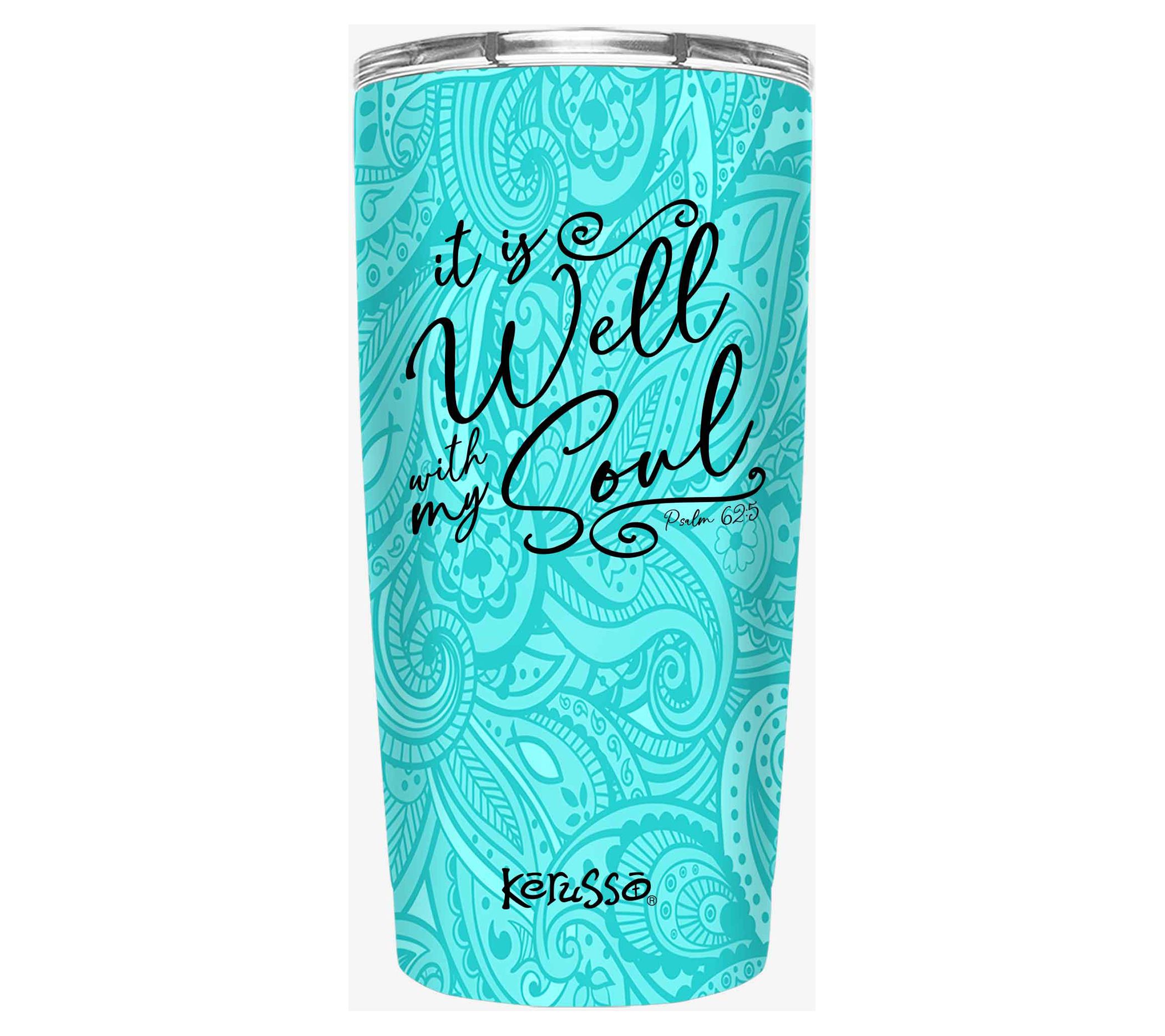 Kerusso 20-oz Dual Wall Tumbler - It Is Well