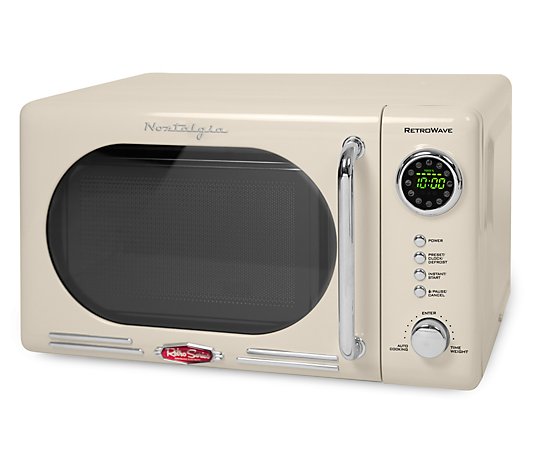 Nostalgia Retro 700W Countertop Microwave Oven