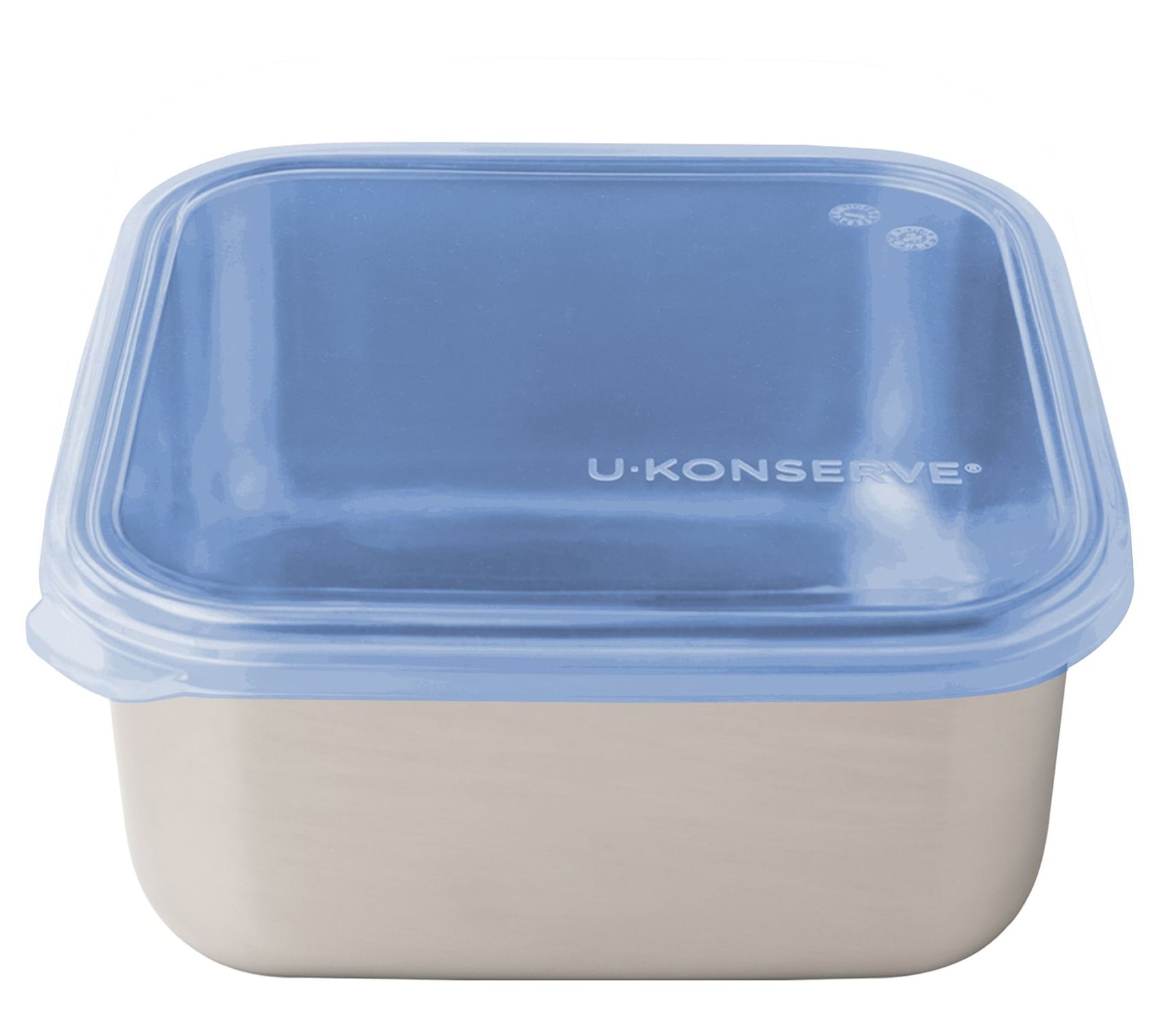 U-Konserve Stainless Steel round Food-Storage Lunch Container 5Oz - Clear  Silico