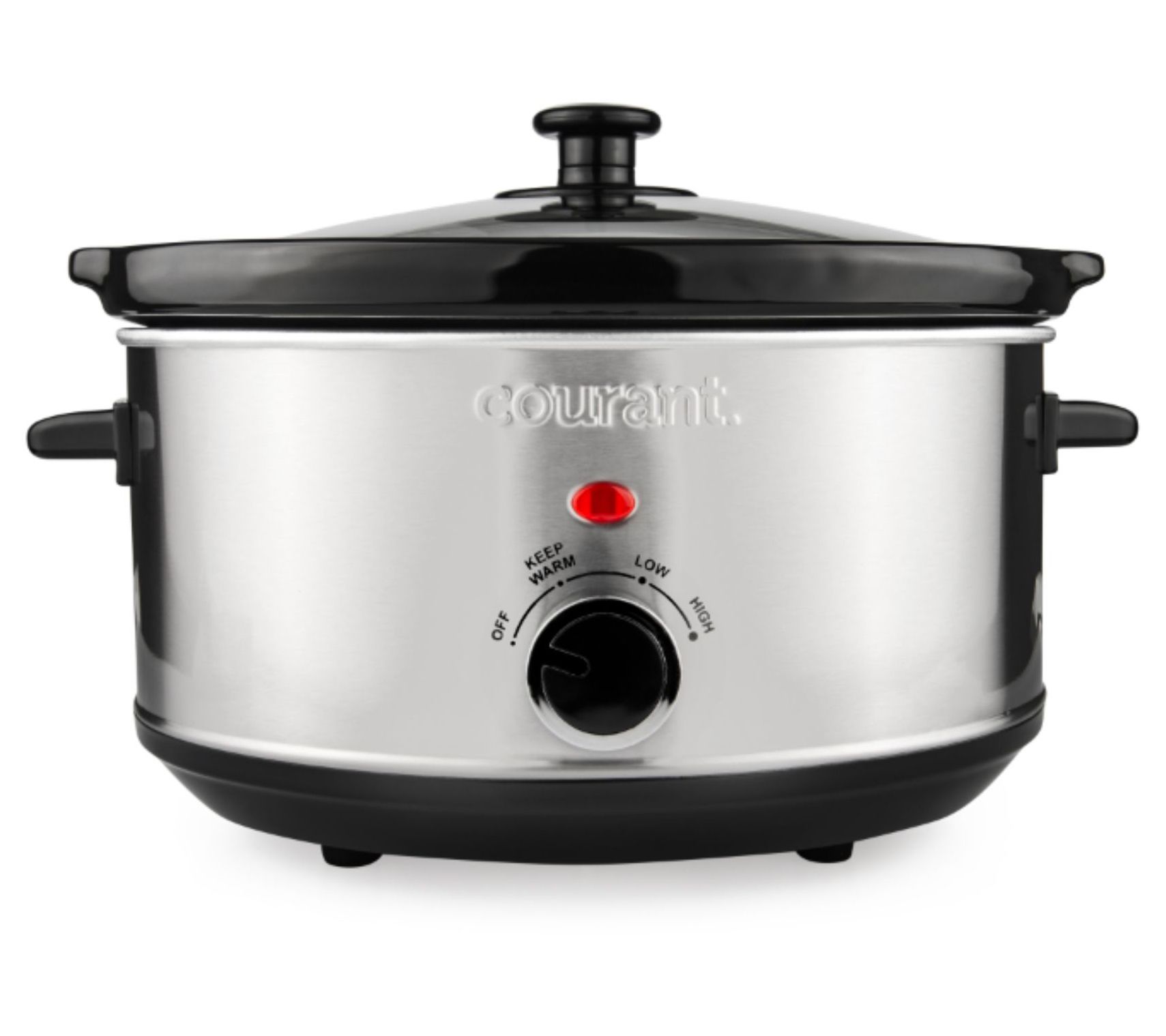 Courant 3.5-Qt Oval Stainless Steel SlowCooker