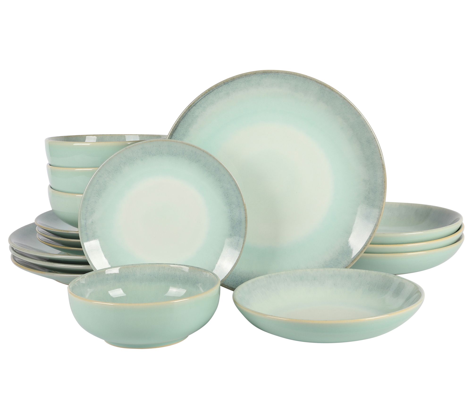Laurie Gates Emporia 16 Pc Stoneware DinnerwareSet