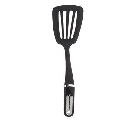 KitchenAid Black Slotted Turner | Nylon