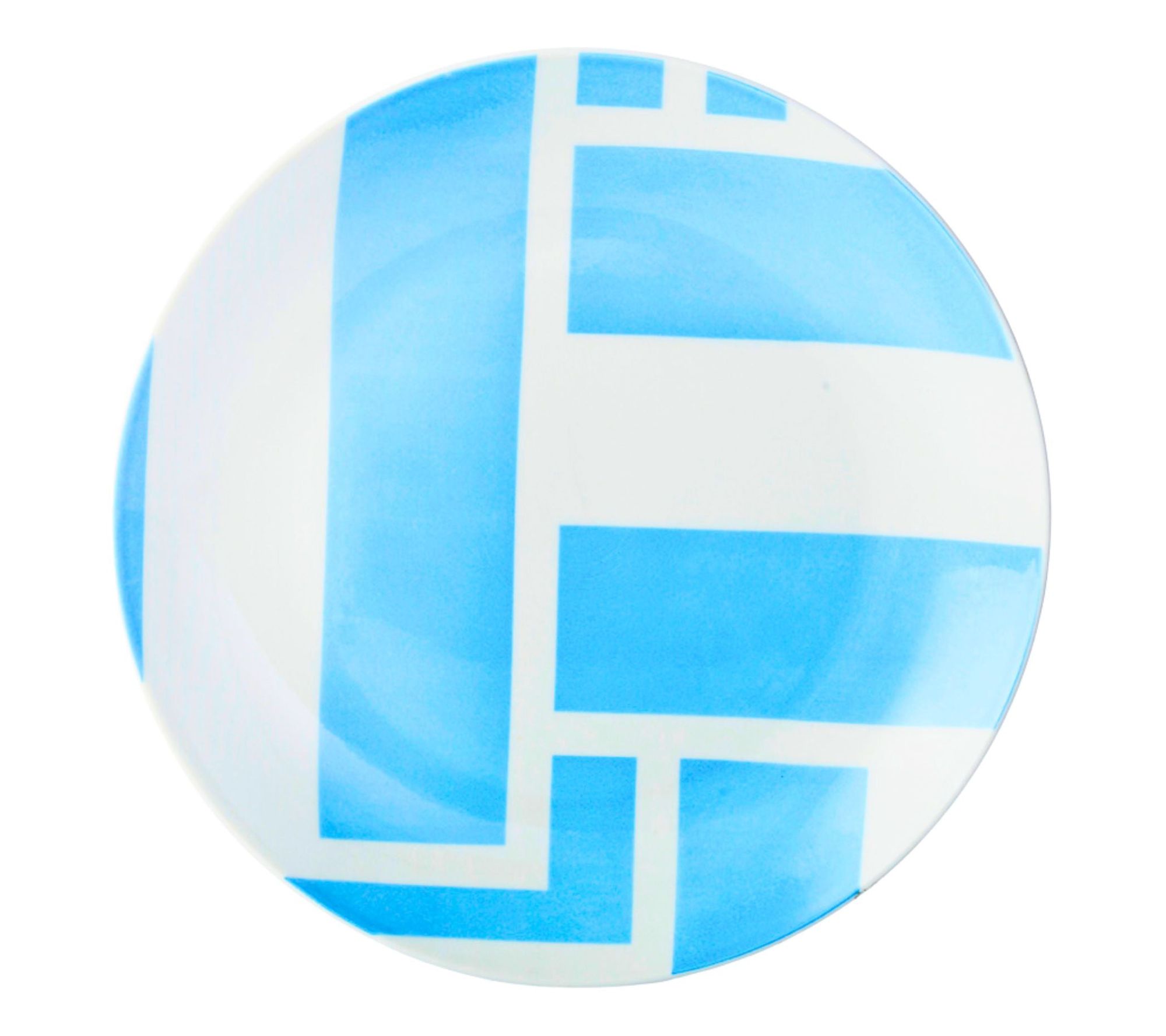 Godinger Jill Zarin Light Blue Montauk Salad Plate