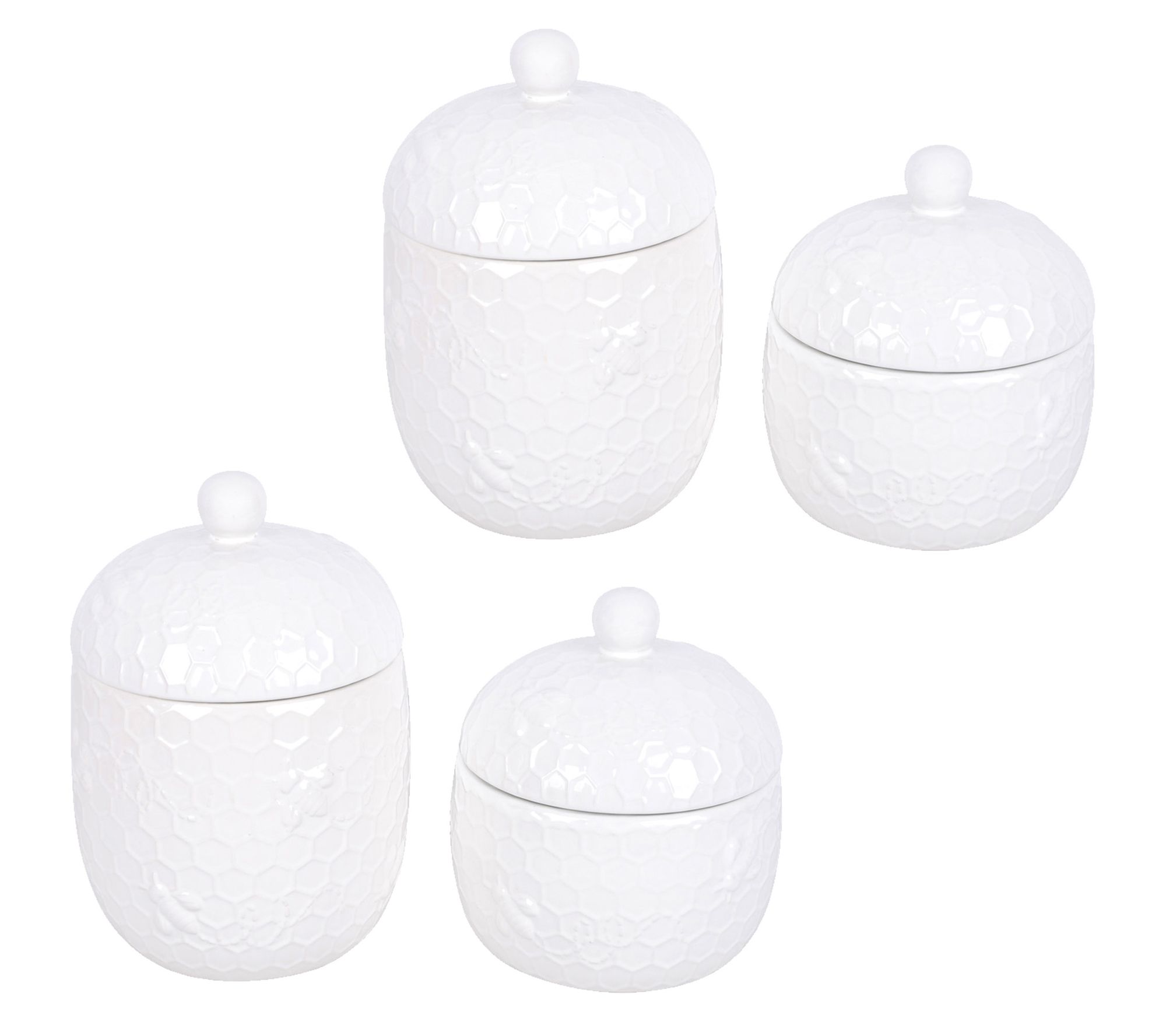 Temp-tations Set of 4 Countertop Canisters