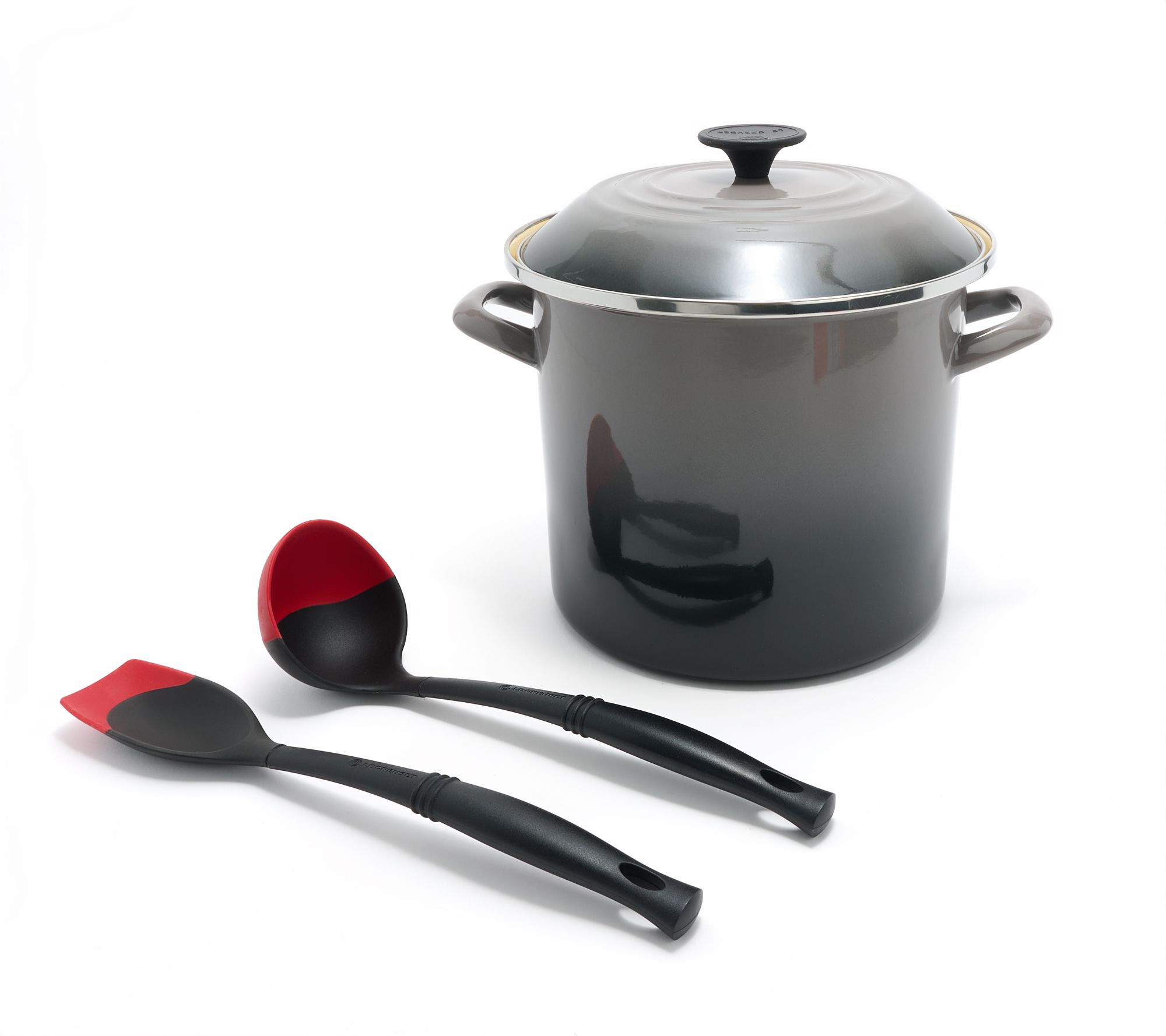 Le Creuset 8-qt Enamel-on-Steel Stockpot w/ (2) Tools