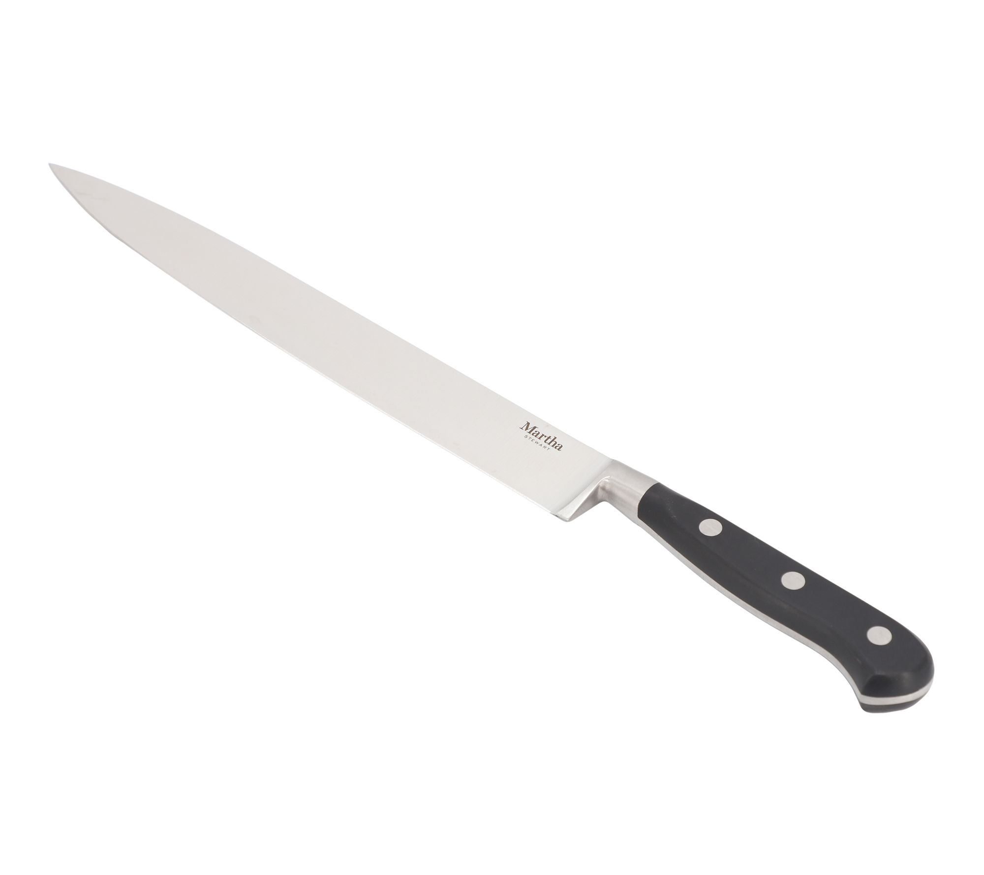 Martha Stewart Carverton 10in Slicer Knife in Black