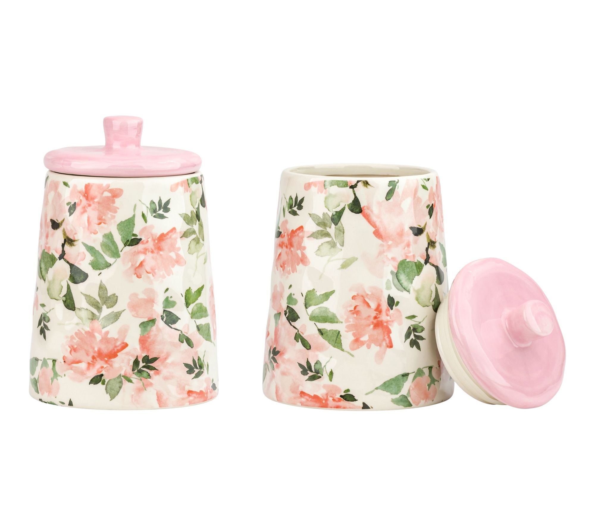 10 Strawberry Street Set of 2 Bella Canisters