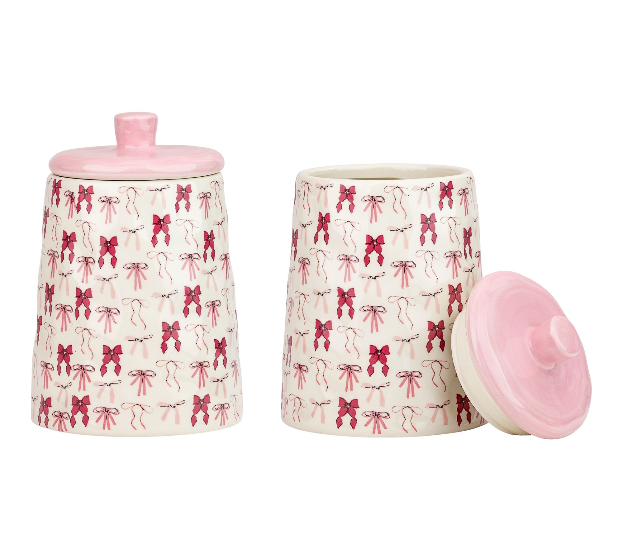 10 Strawberry Street Set of 2 Bella Canisters
